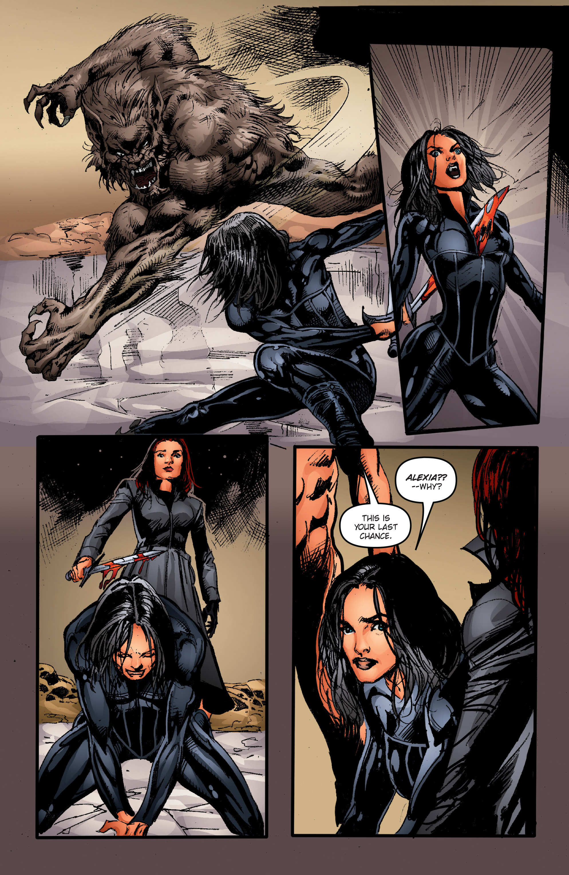 Read online Underworld: Blood Wars comic -  Issue # Full - 51