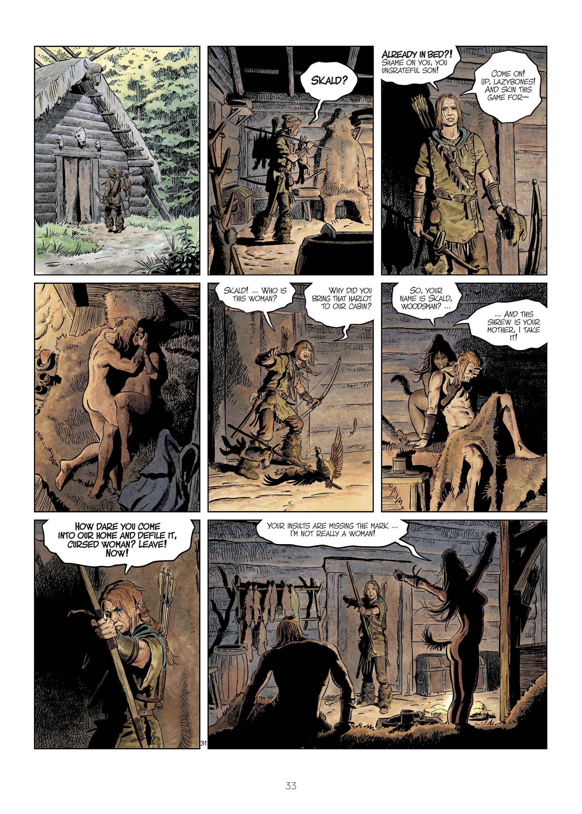 Read online The World of Thorgal: Wolfcub comic -  Issue #5 - 35