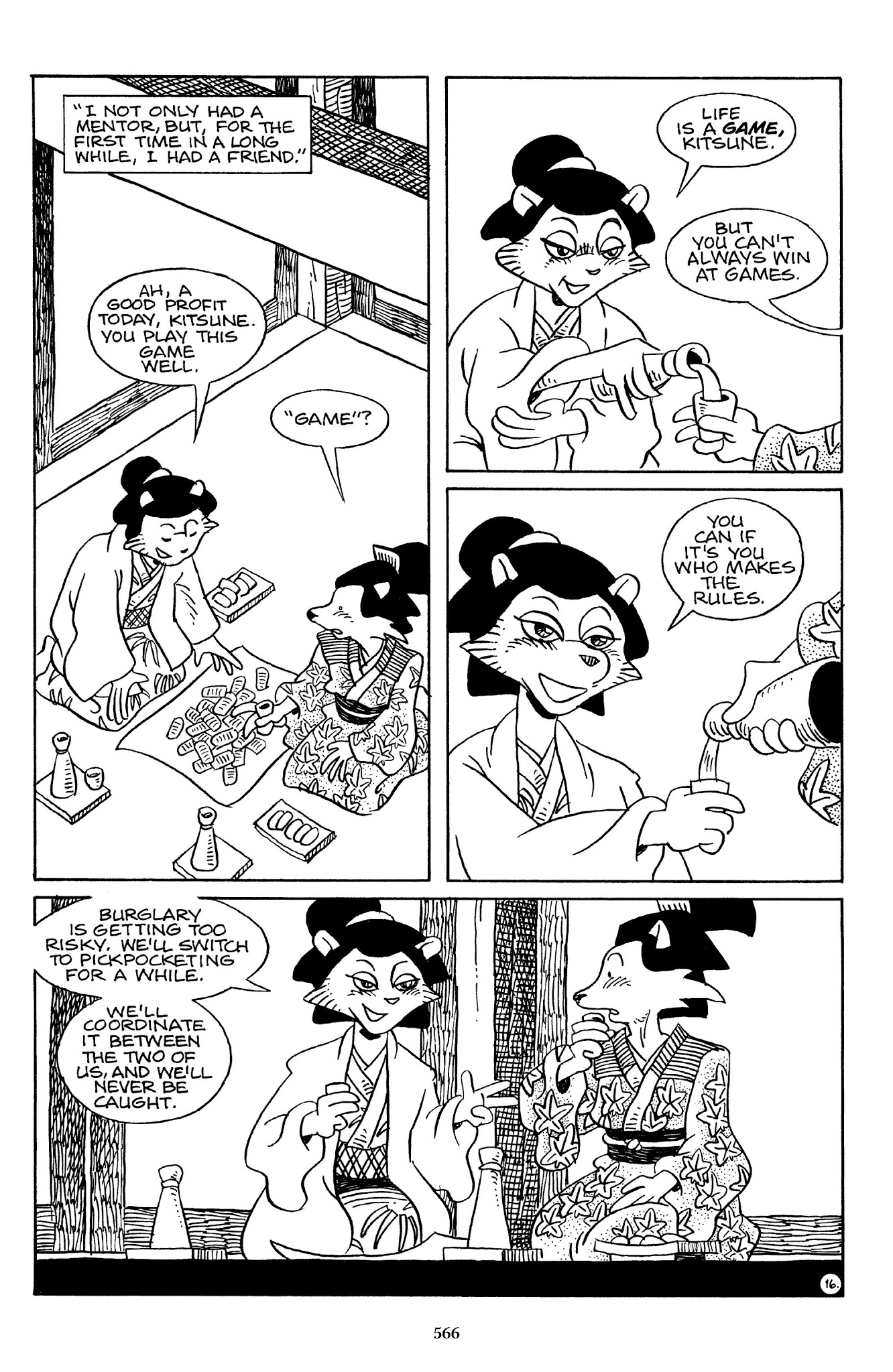Read online The Usagi Yojimbo Saga comic -  Issue # TPB 3 - 561
