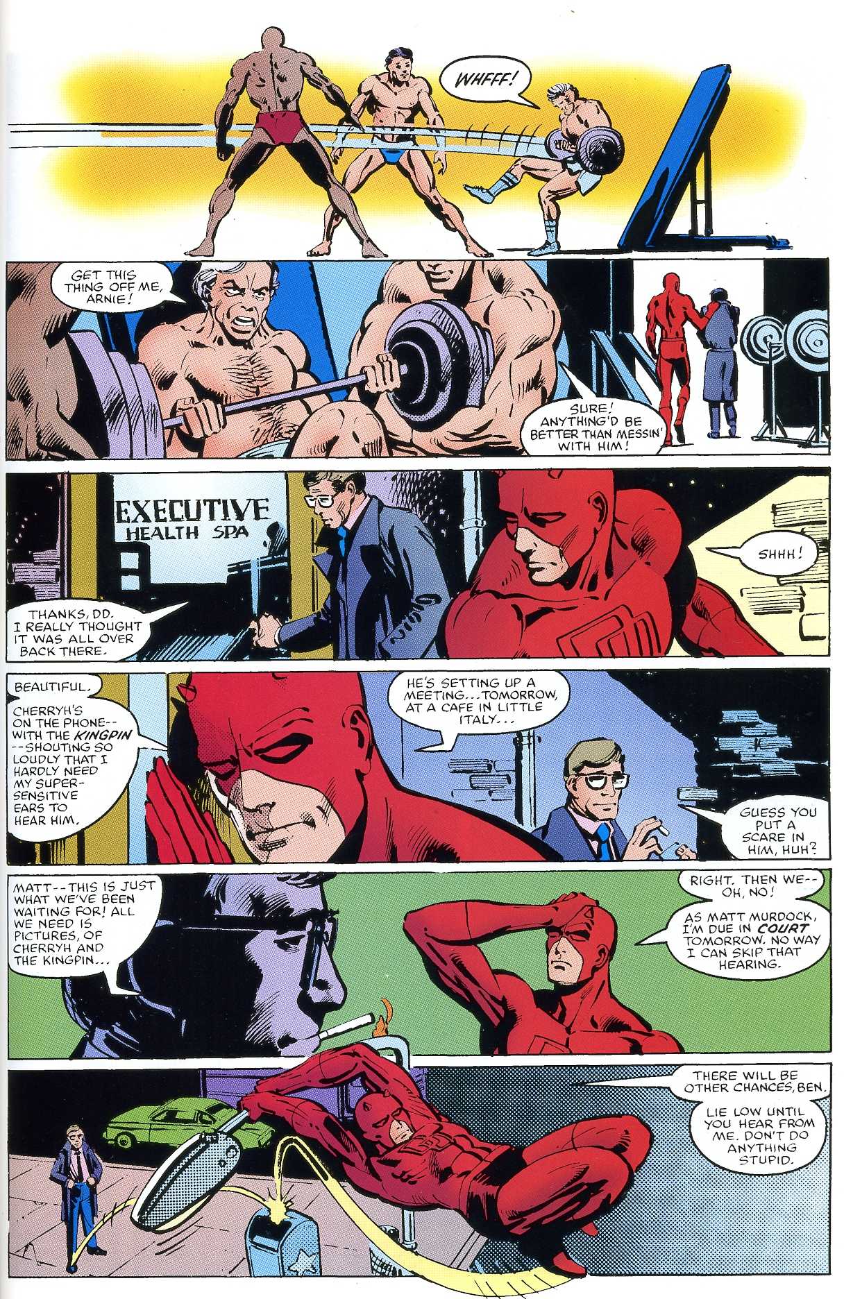 Read online Daredevil Visionaries: Frank Miller comic -  Issue # TPB 2 - 258