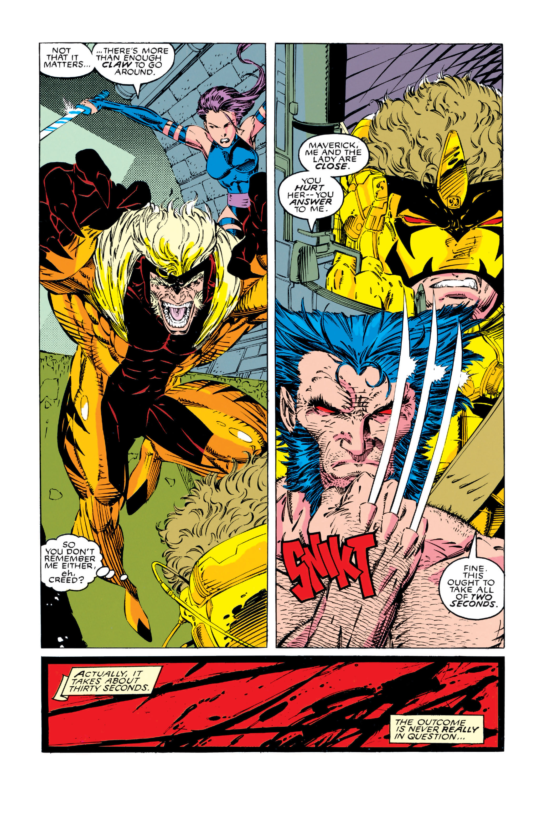 Read online X-Men (1991) comic -  Issue #6 - 21