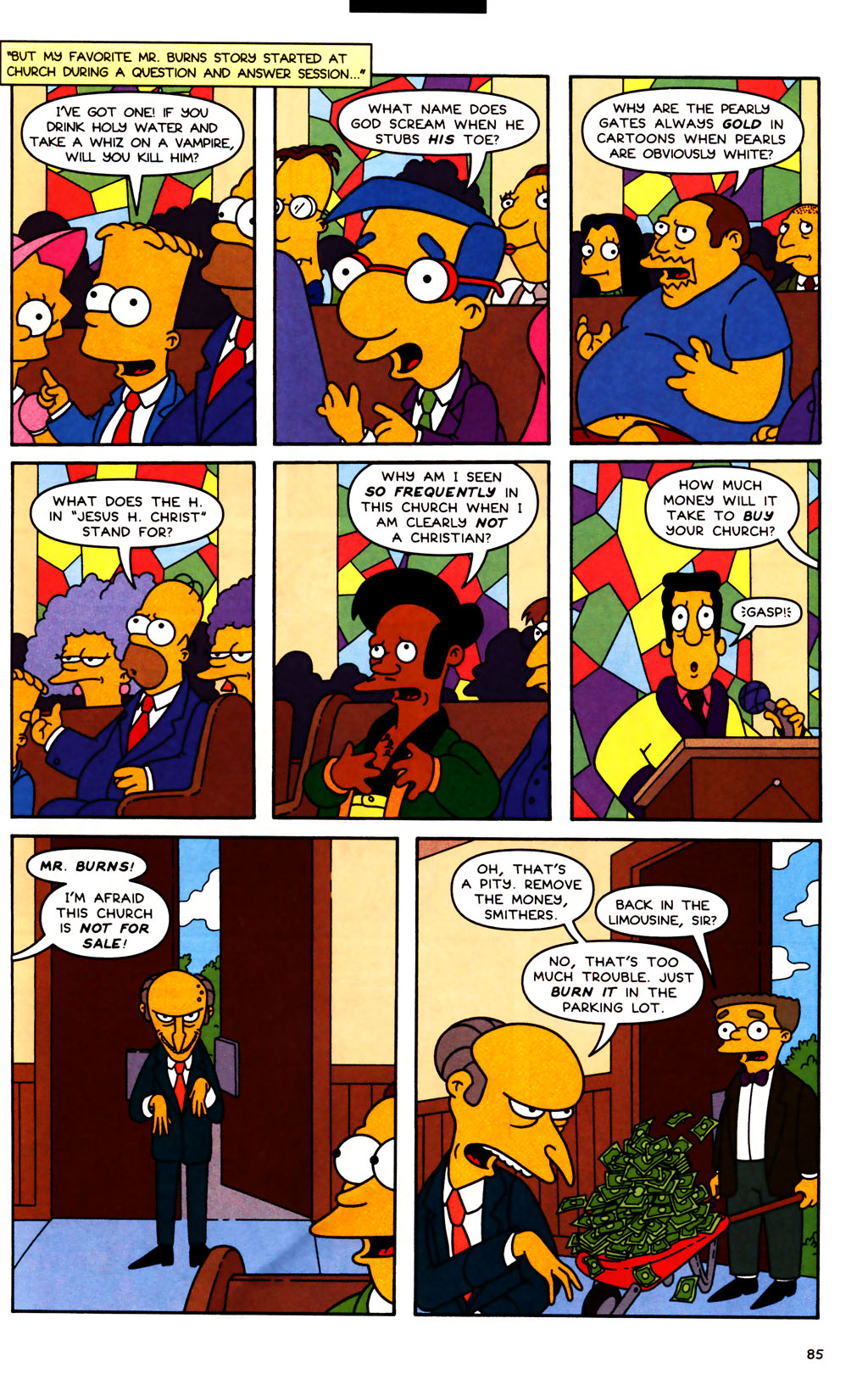 Read online Simpsons Comics comic -  Issue #100 - 85