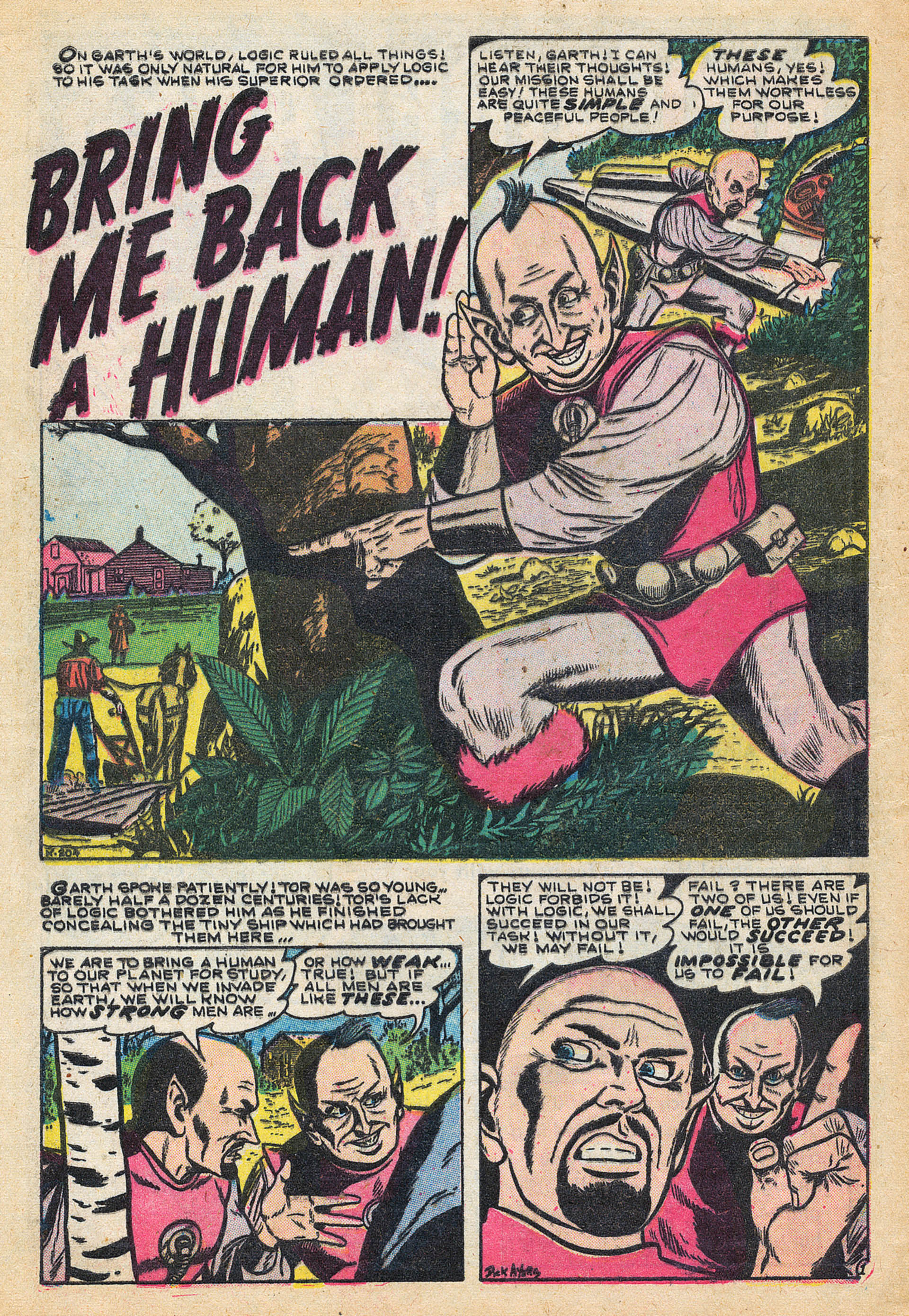 Read online Strange Tales of the Unusual comic -  Issue #6 - 8