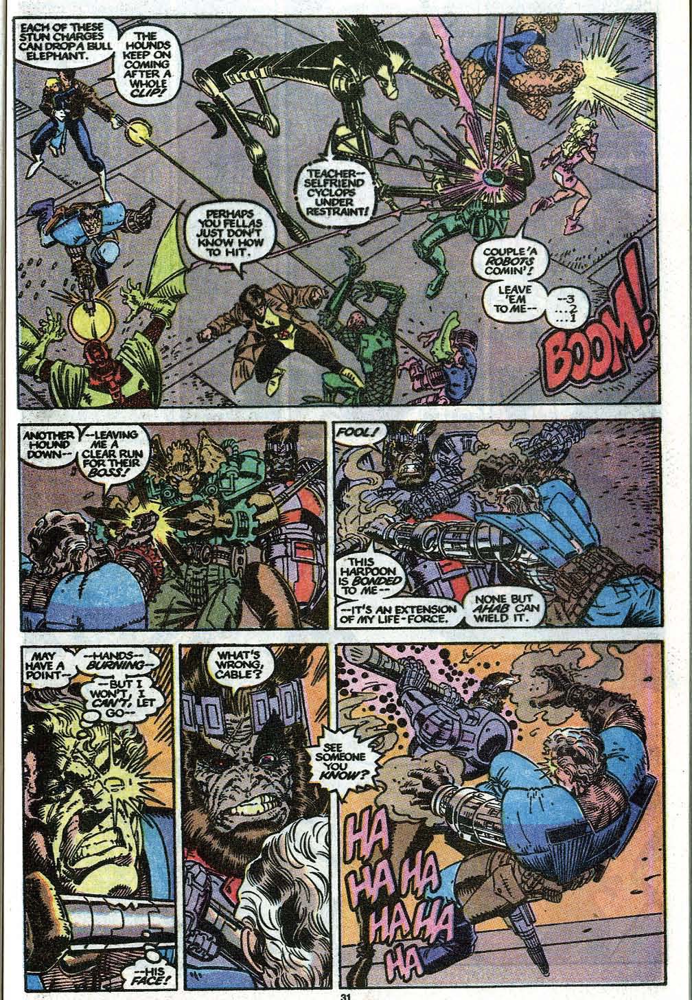 Read online X-Men Annual comic -  Issue #14 - 33