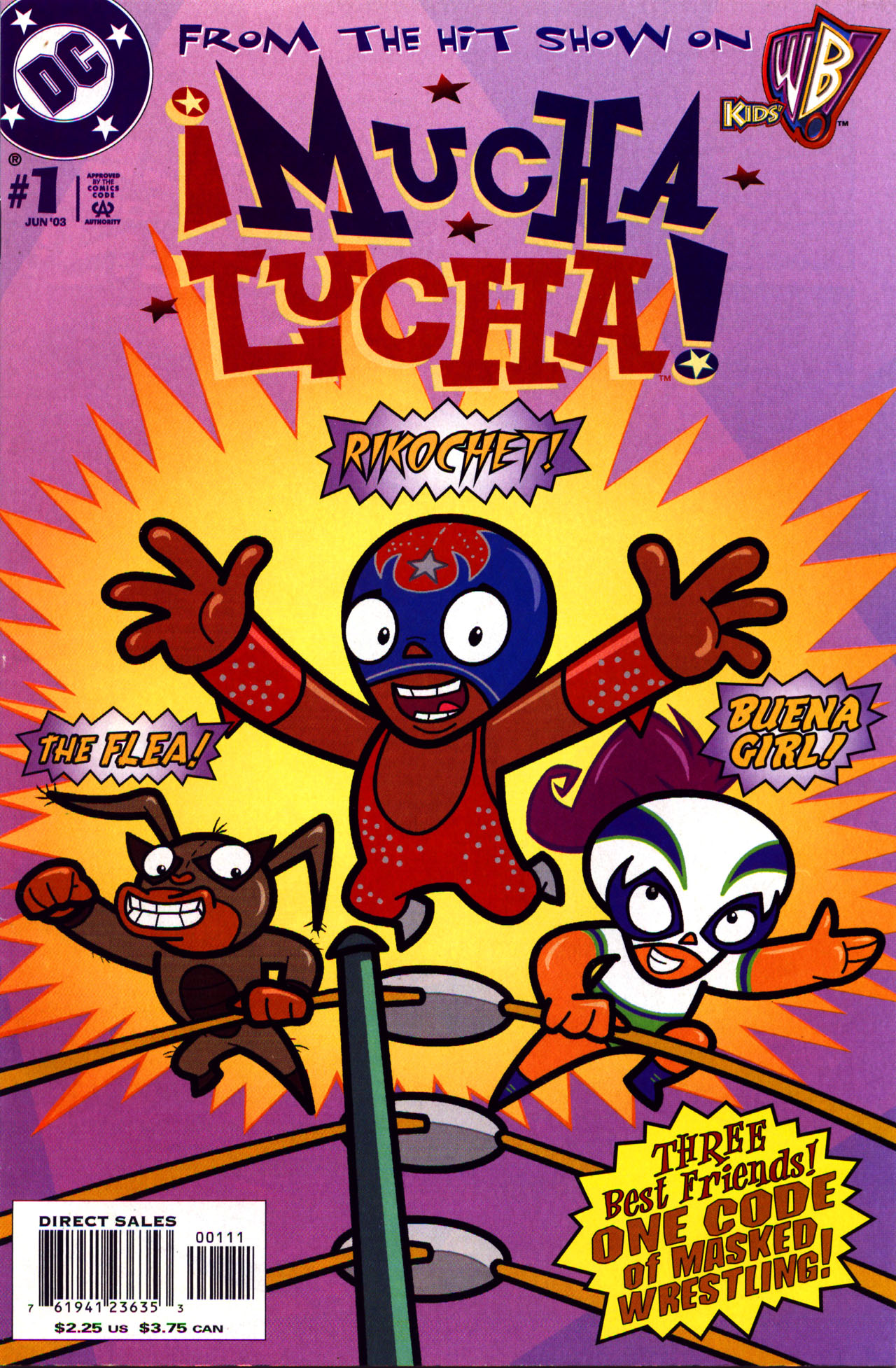 Read online Mucha Lucha comic -  Issue #1 - 1