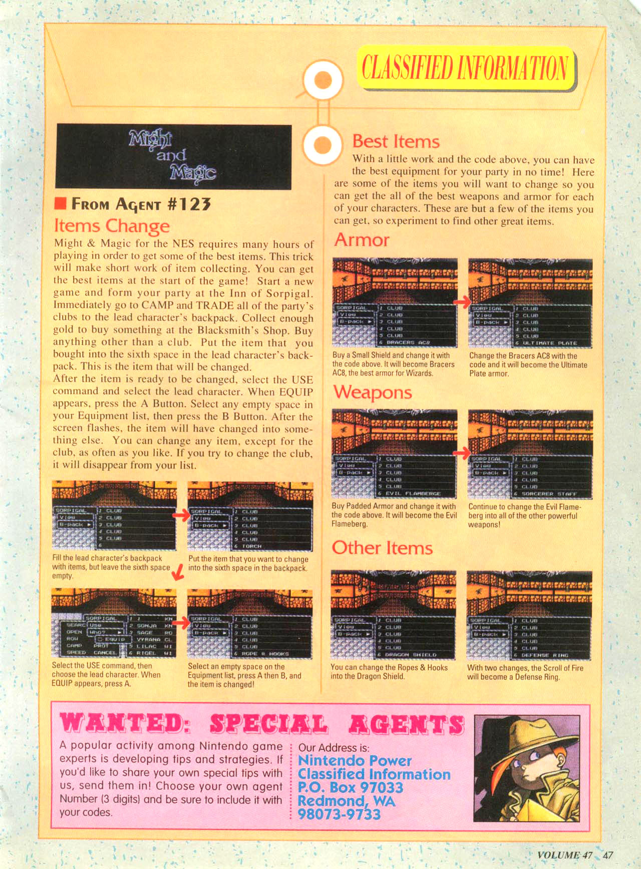 Read online Nintendo Power comic -  Issue #47 - 50