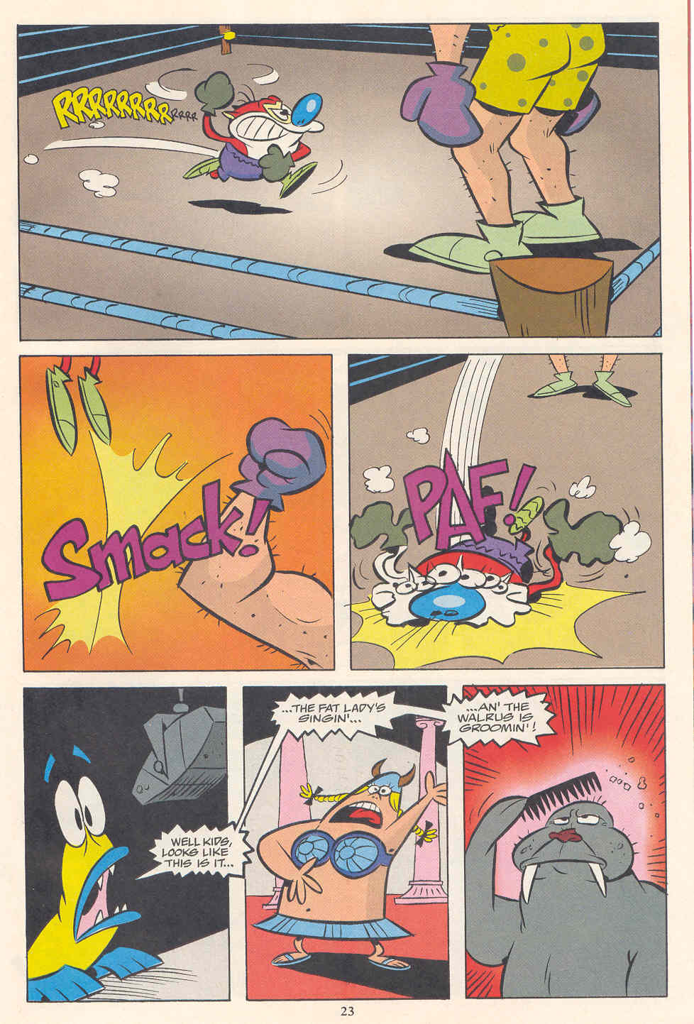 Read online The Ren & Stimpy Show comic -  Issue #7 - 16
