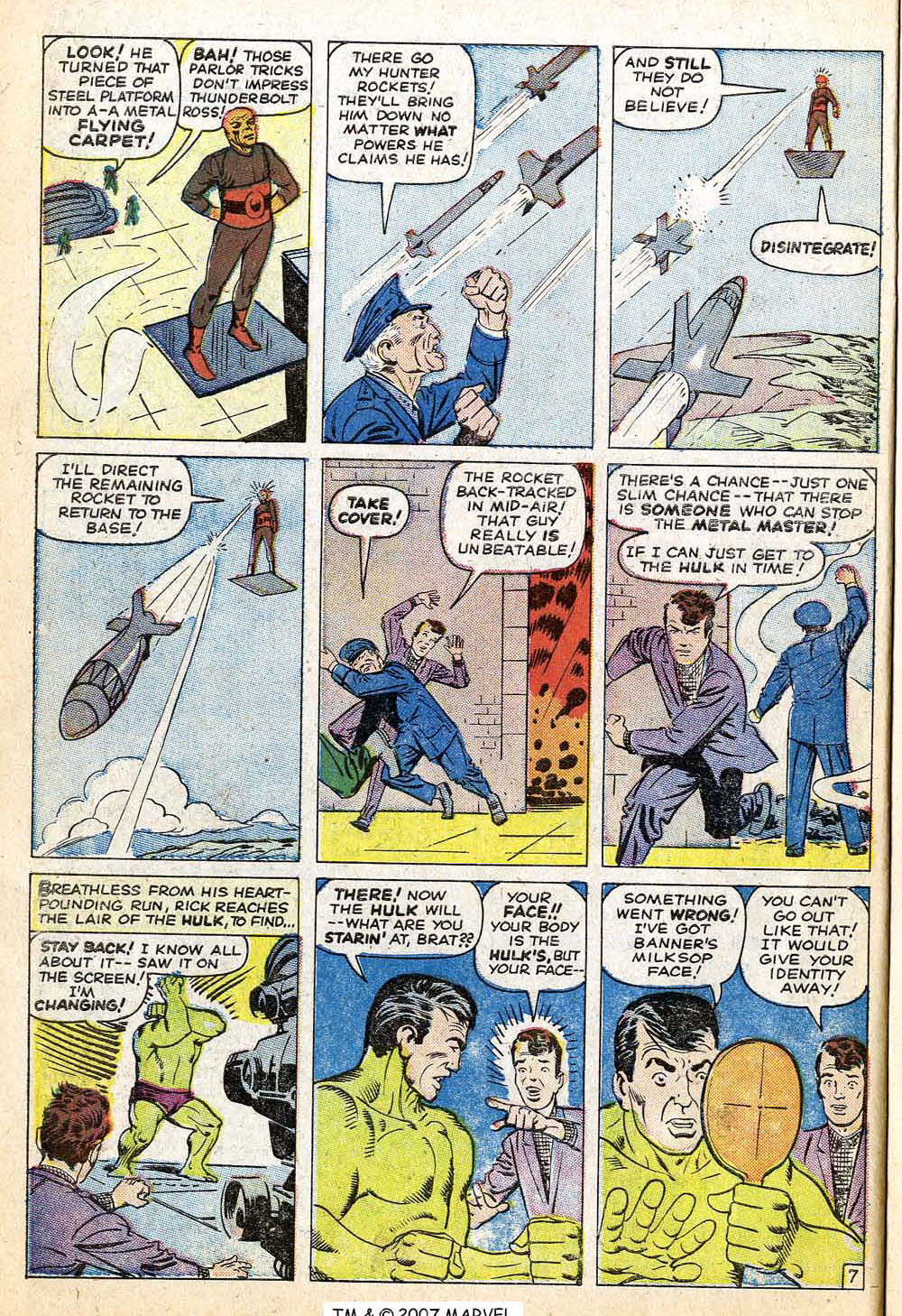 Read online The Incredible Hulk (1962) comic -  Issue #6 - 10
