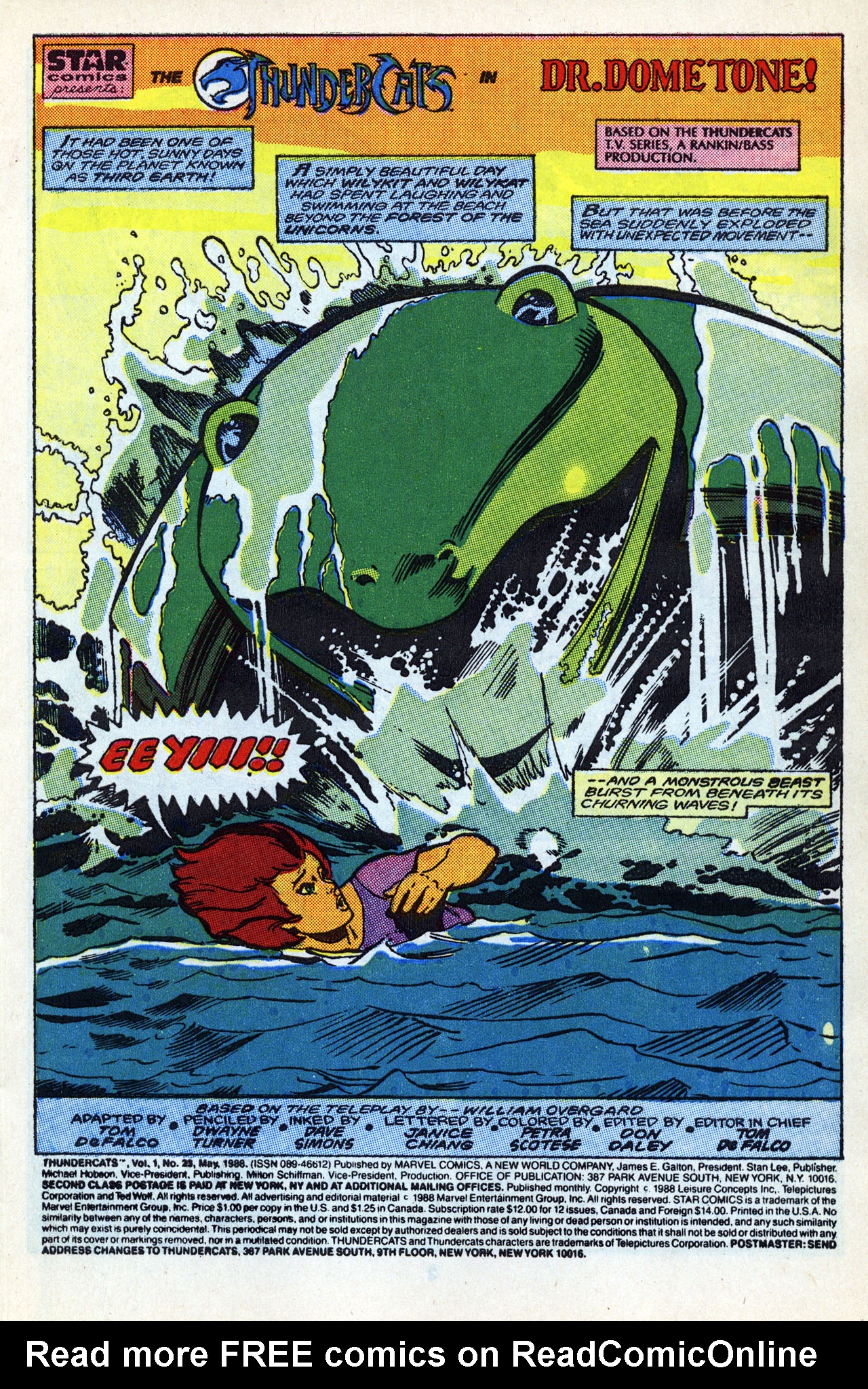 Read online ThunderCats (1985) comic -  Issue #23 - 3