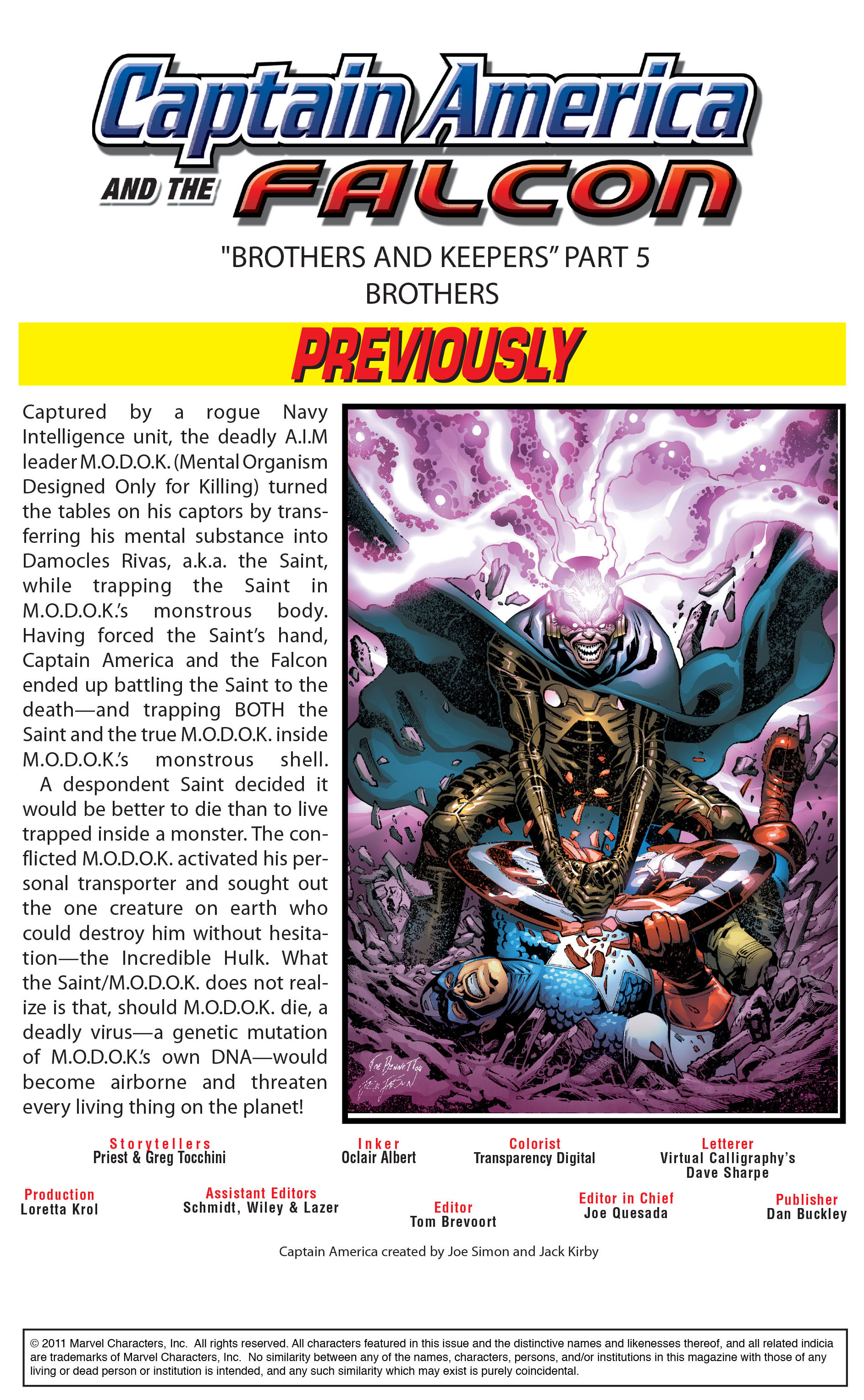 Read online Captain America & the Falcon comic -  Issue #12 - 2