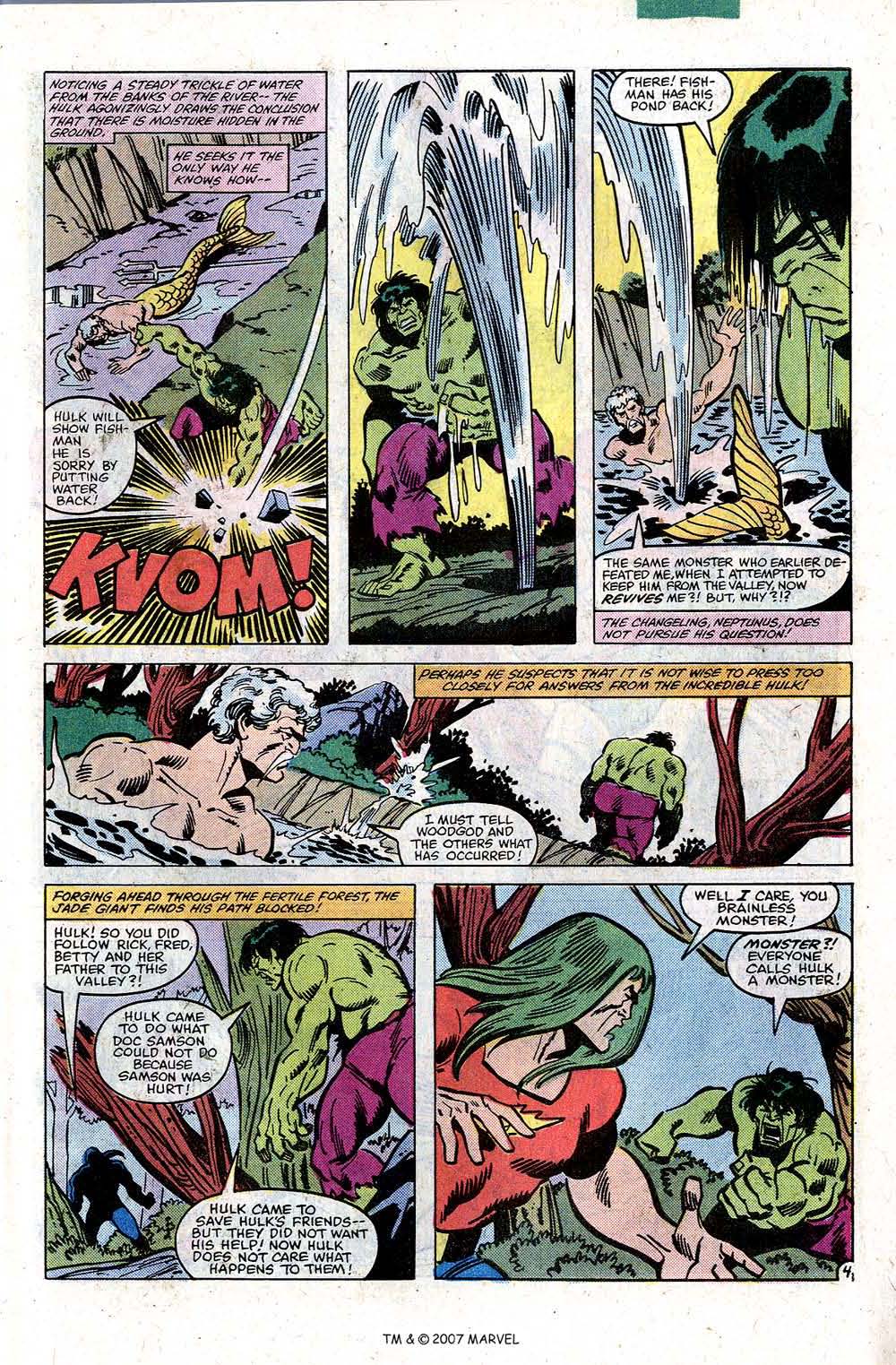 Read online The Incredible Hulk (1968) comic -  Issue #253 - 7