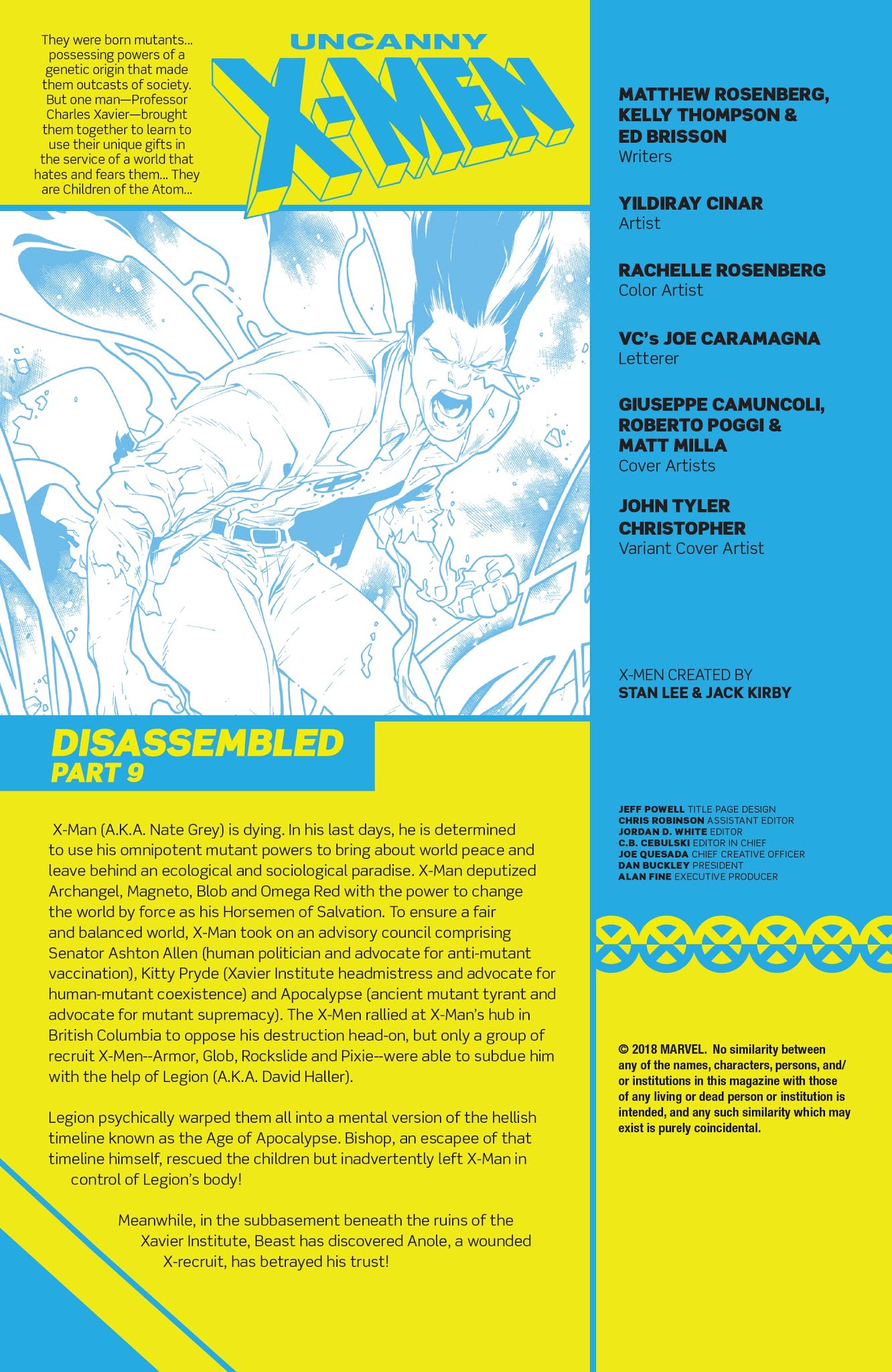 Read online Uncanny X-Men (2019) comic -  Issue #9 - 3