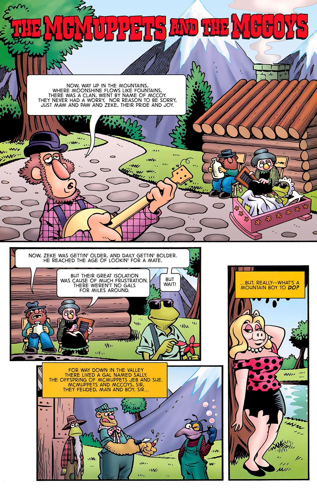 Read online The Muppet Show: The Treasure of Peg-Leg Wilson comic -  Issue #2 - 21