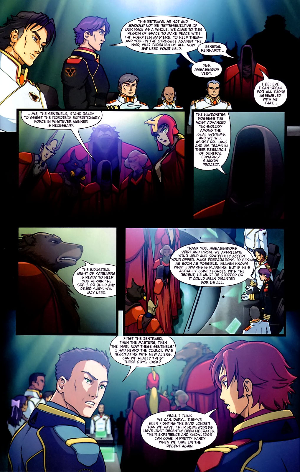 Robotech: Prelude to the Shadow Chronicles issue 1 - Page 18