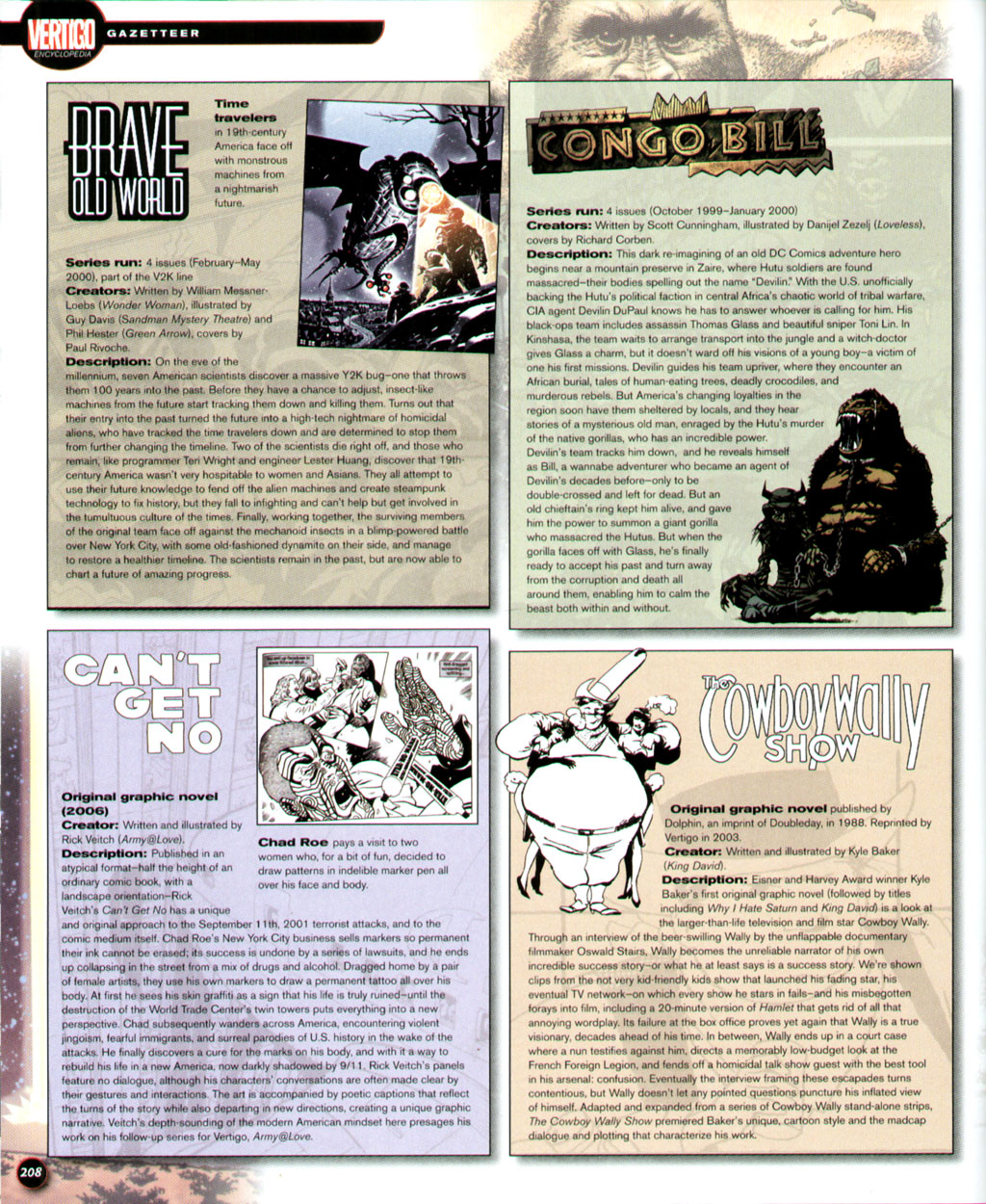 Read online The Vertigo Encyclopedia comic -  Issue # TPB (Part 3) - 8