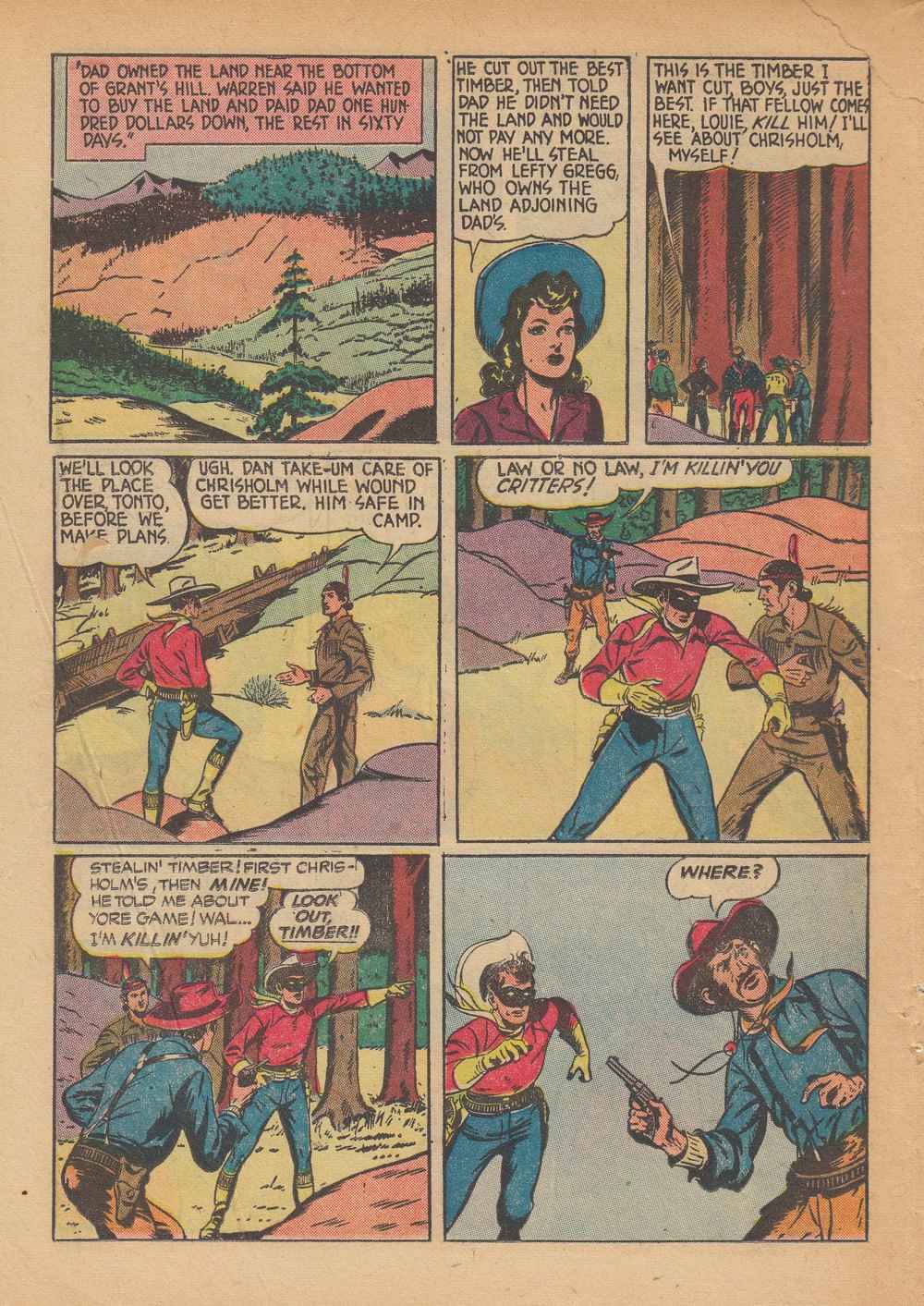 Read online The Lone Ranger (1948) comic -  Issue #33 - 30