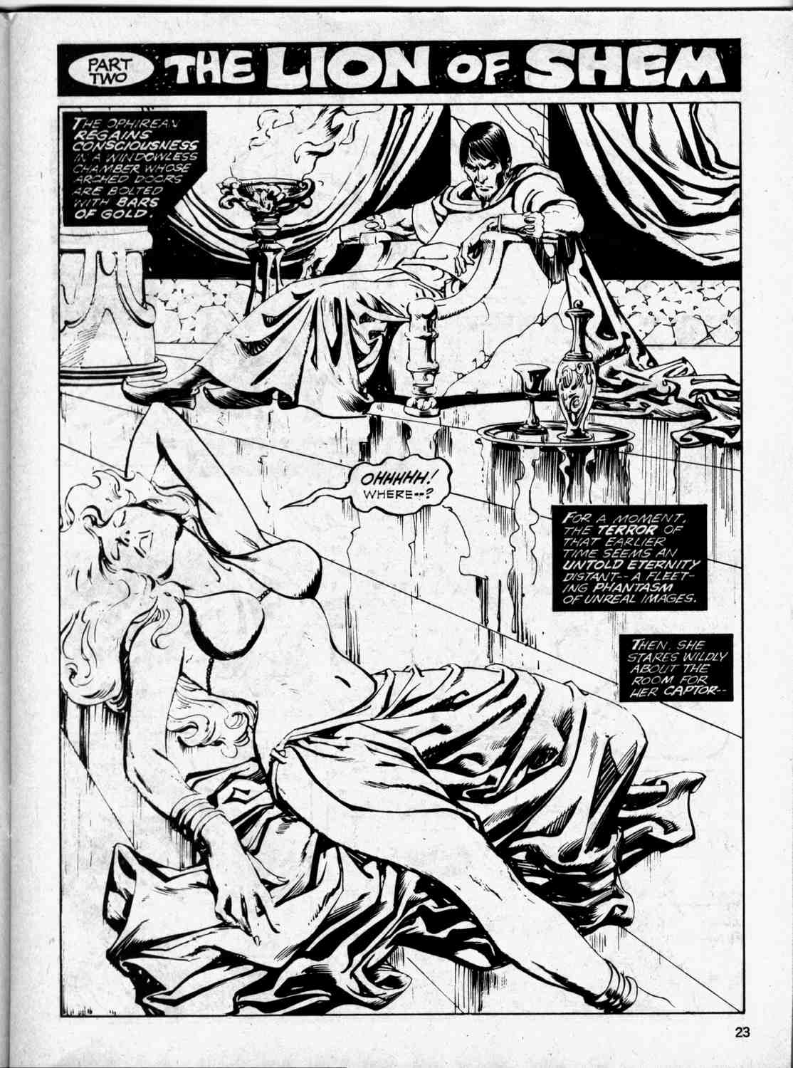 The Savage Sword Of Conan issue 36 - Page 23