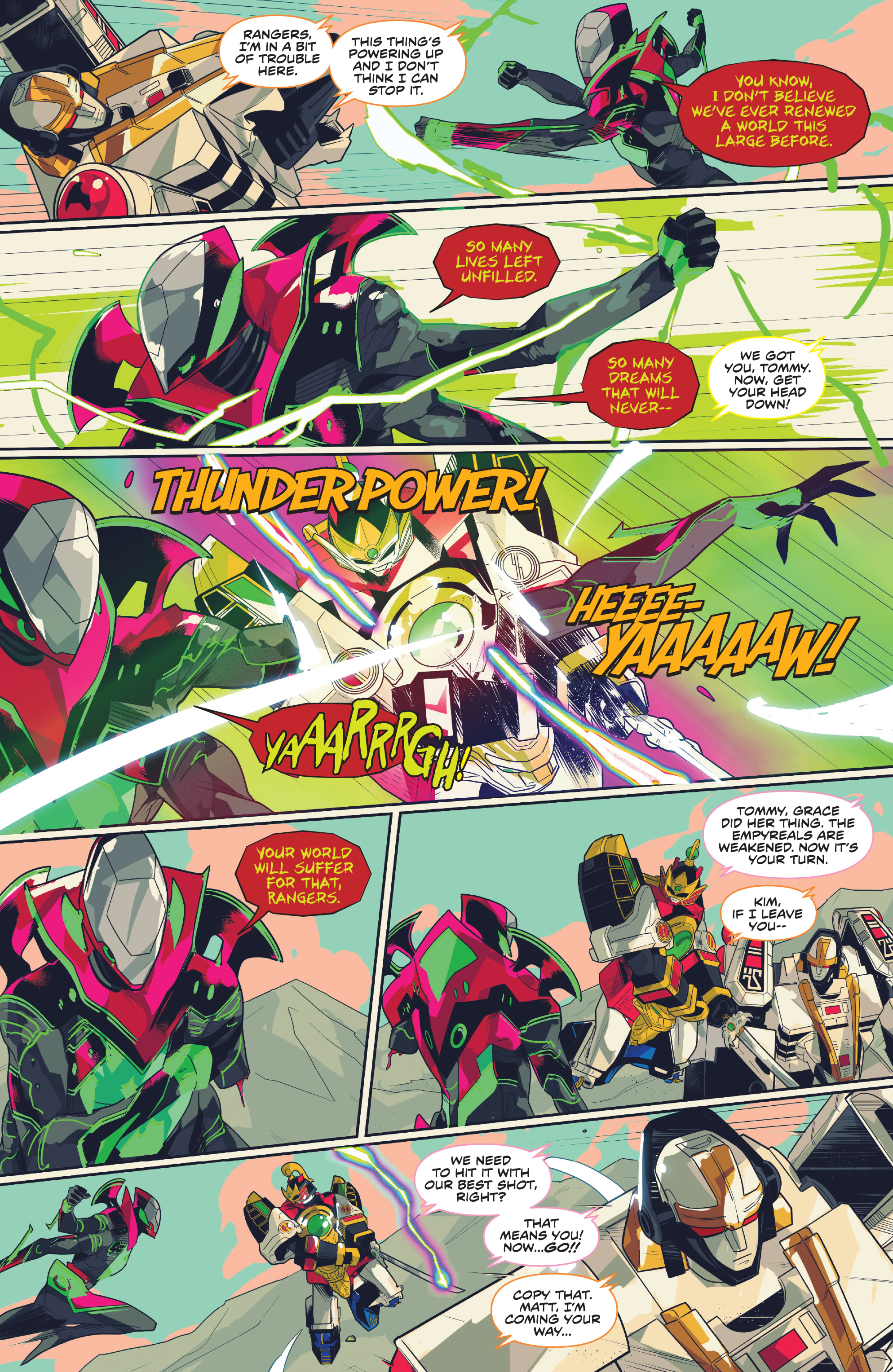 Read online Mighty Morphin comic -  Issue #15 - 19