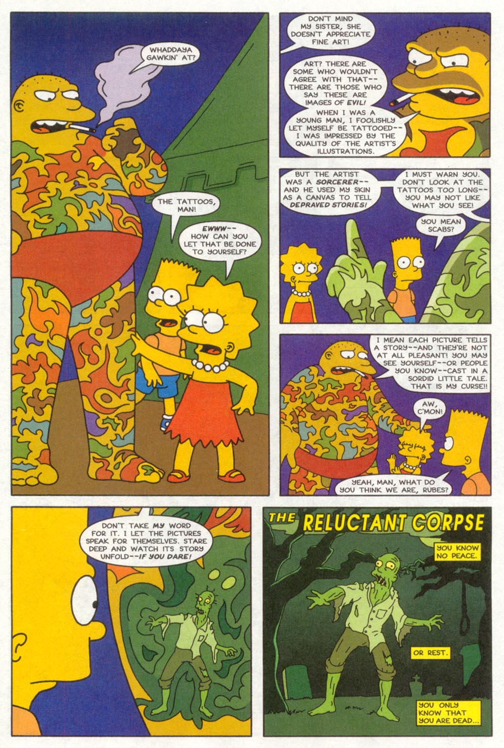 Read online Treehouse of Horror comic -  Issue #4 - 16