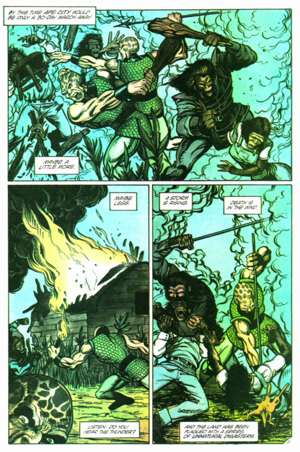 Read online Ape Nation comic -  Issue #2 - 7