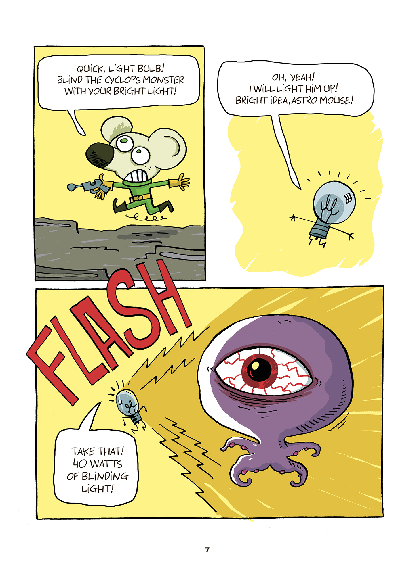 Read online Astro Mouse and Light Bulb comic -  Issue # TPB - 9