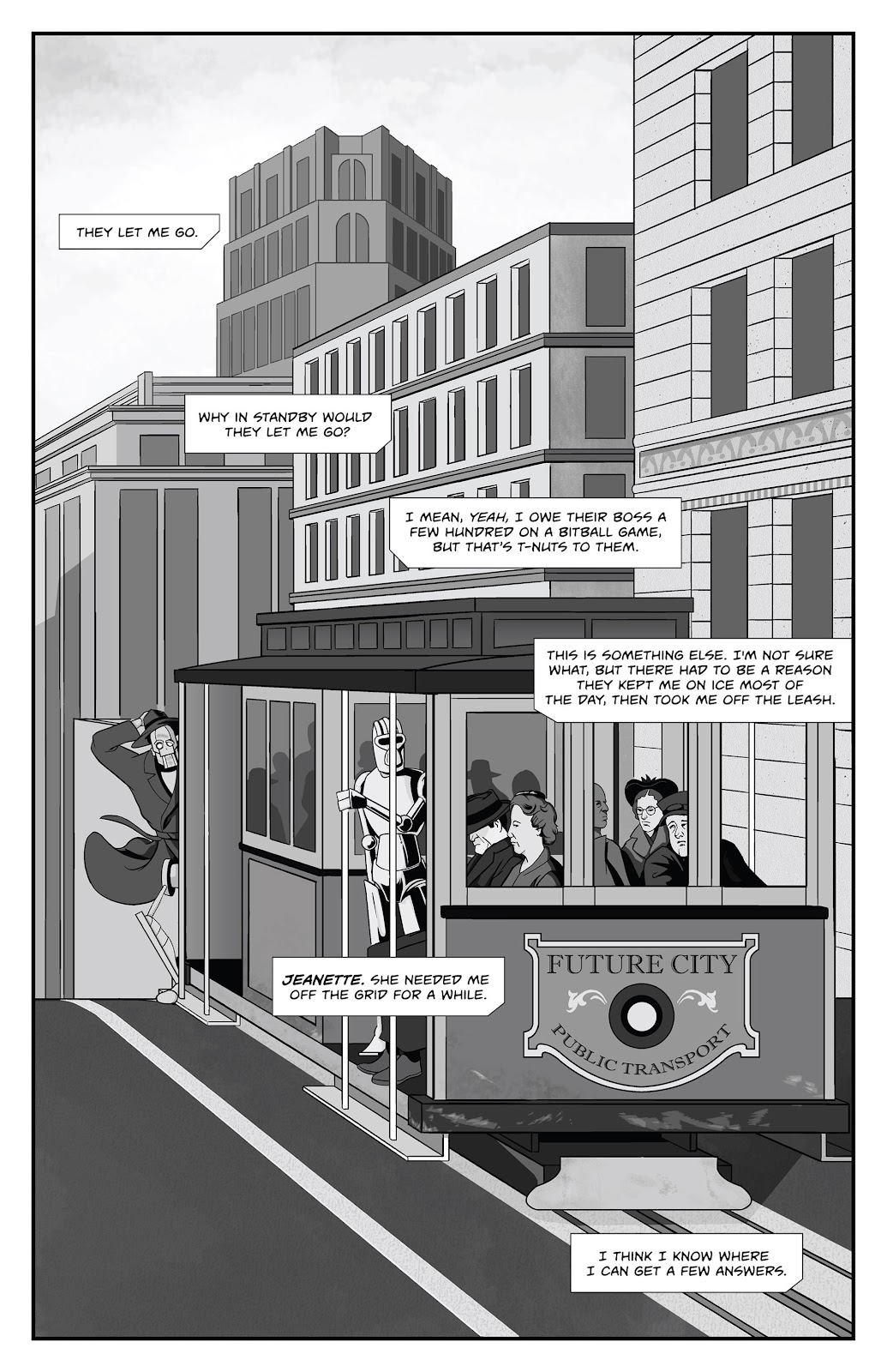Copernicus Jones: Robot Detective issue 2 - Page 9