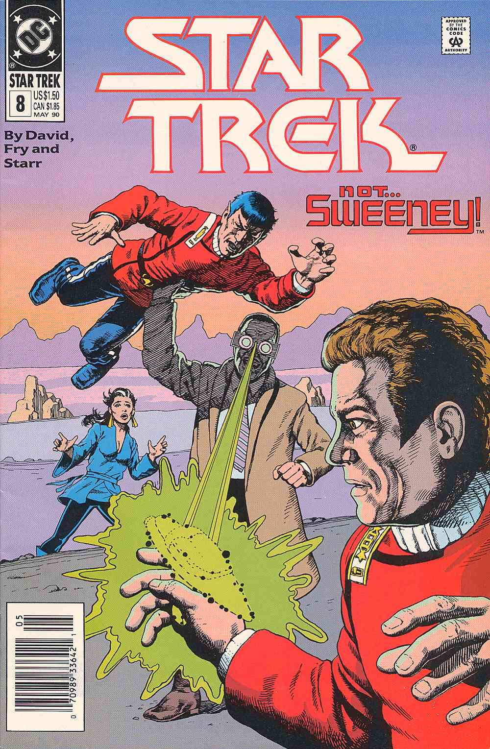 Read online Star Trek (1989) comic -  Issue #8 - 1