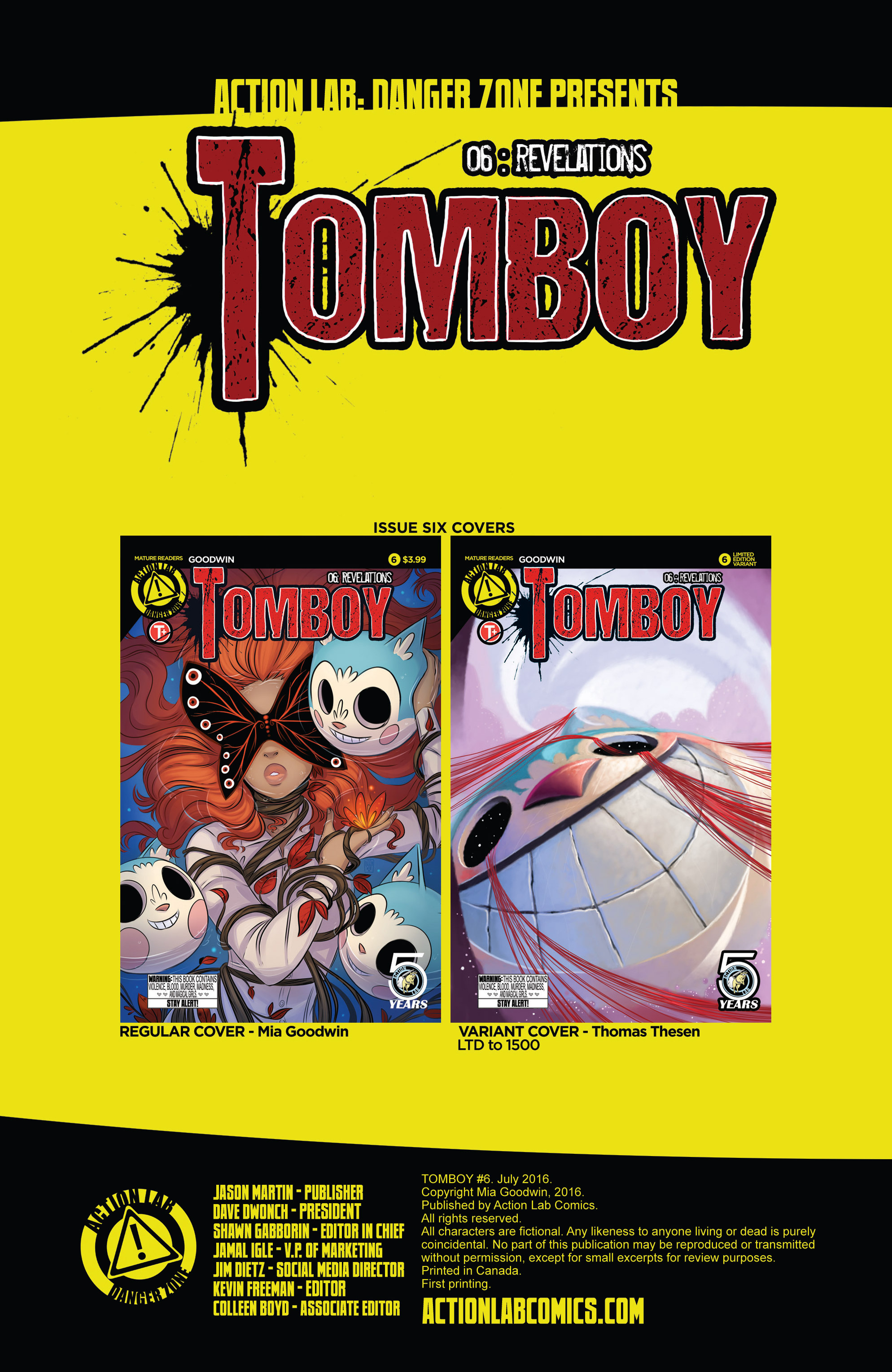 Read online Tomboy comic -  Issue #6 - 2