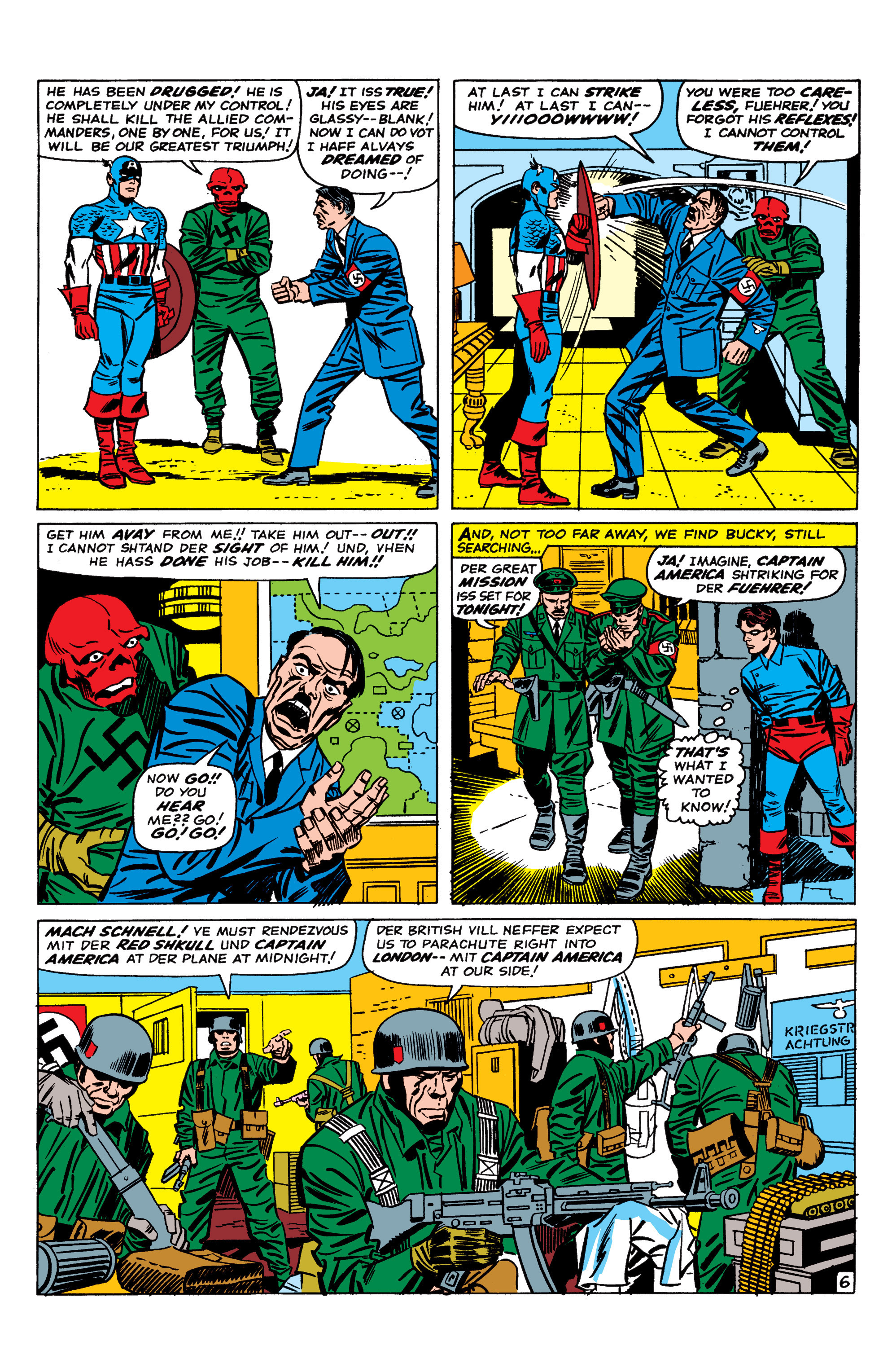 Read online Marvel Masterworks: Captain America comic -  Issue # TPB 1 (Part 1) - 100