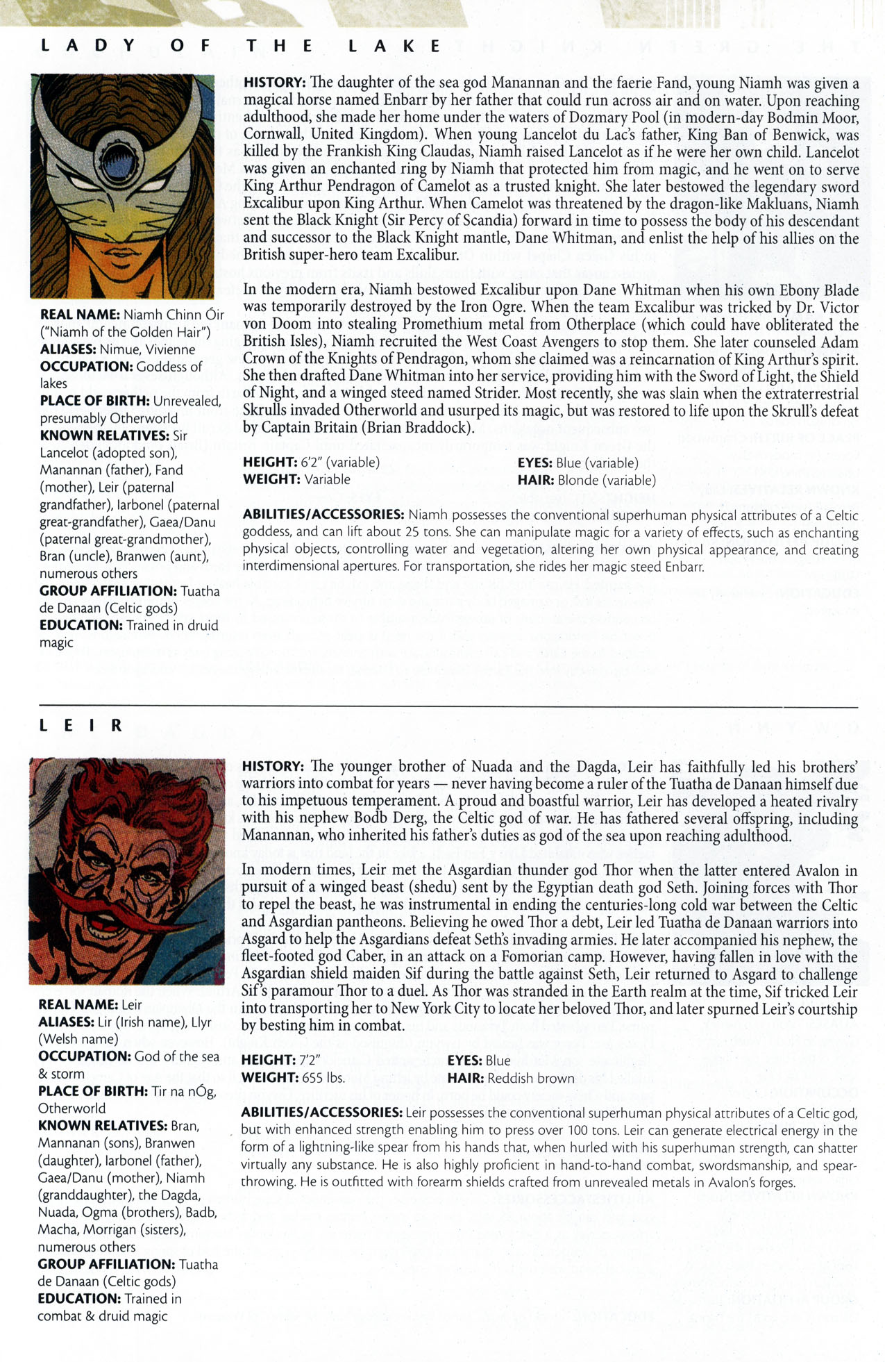 Read online Thor & Hercules: Encyclopaedia Mythologica comic -  Issue # Full - 58