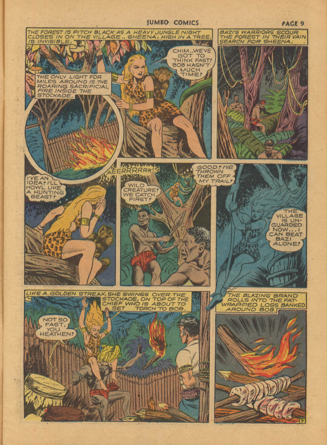 Read online Jumbo Comics comic -  Issue #36 - 11