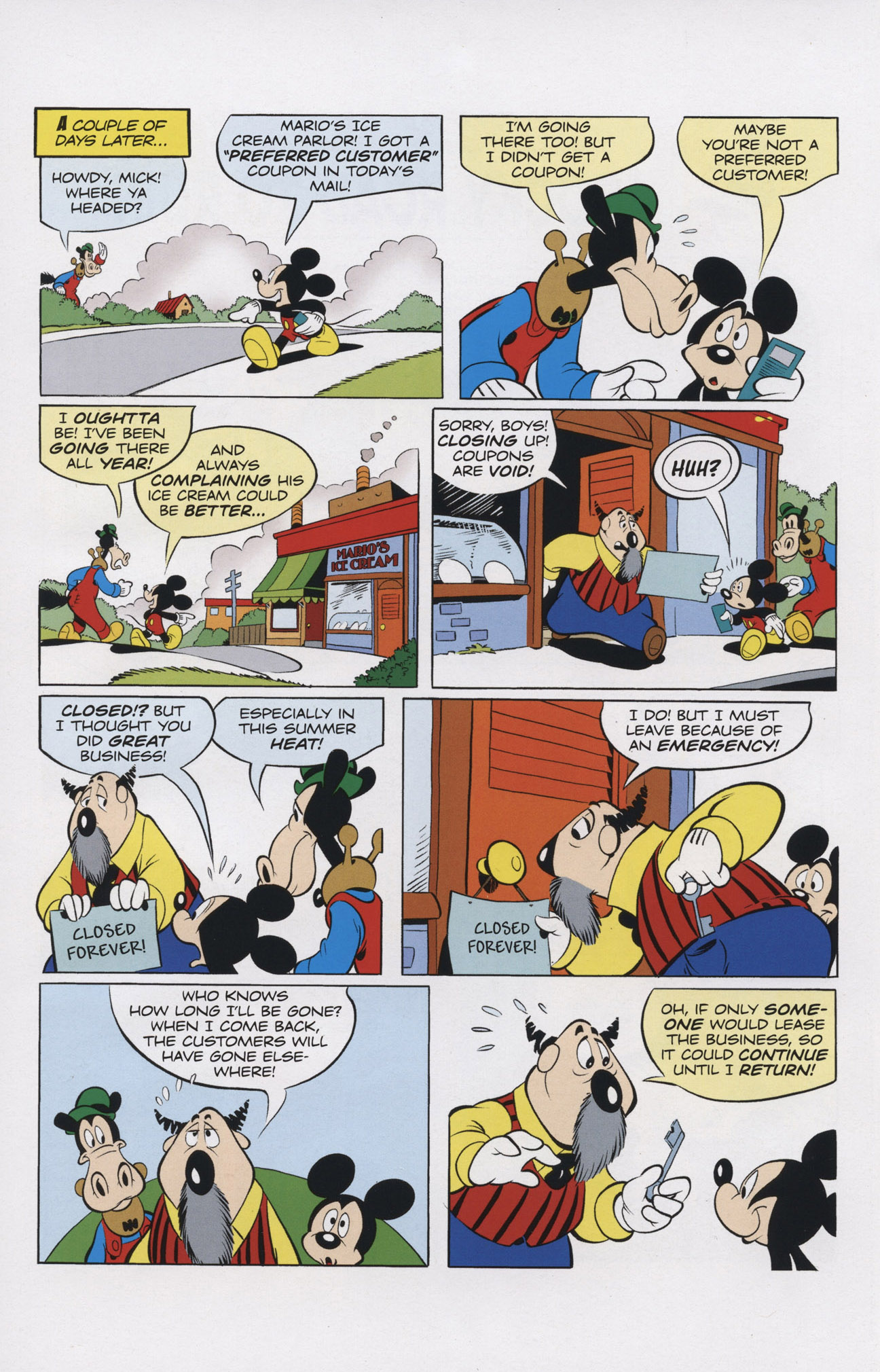 Read online Mickey Mouse (2011) comic -  Issue #308 - 14