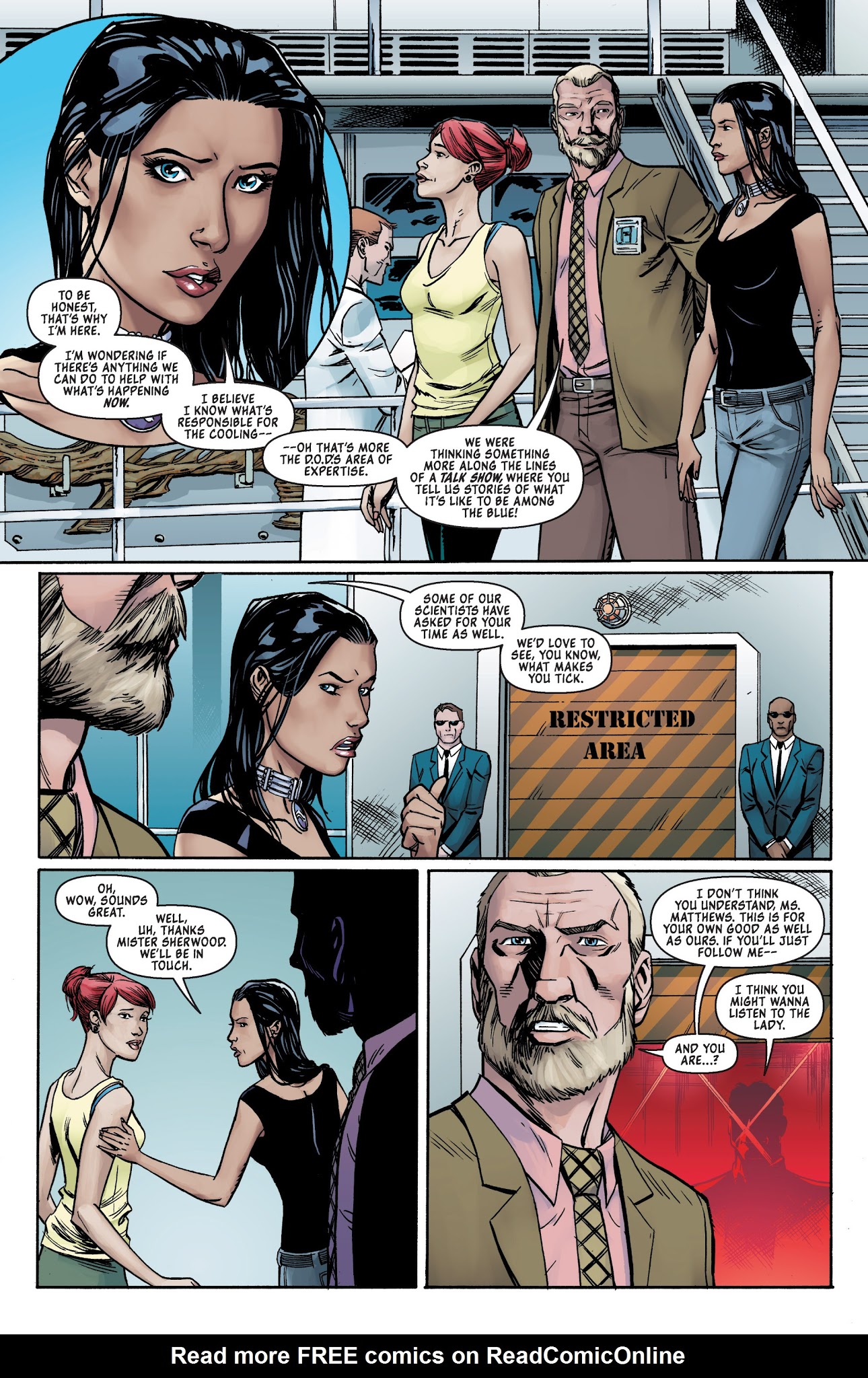 Read online Michael Turner's Fathom (2013) comic -  Issue #4 - 15