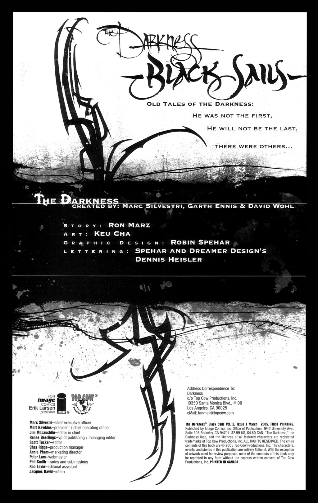 Read online The Darkness: Black Sails comic -  Issue # Full - 2