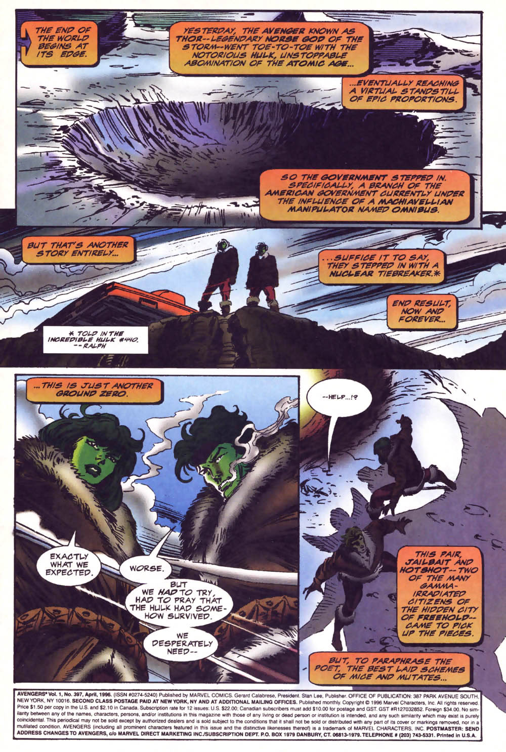 Read online The Avengers (1963) comic -  Issue #397 - 2