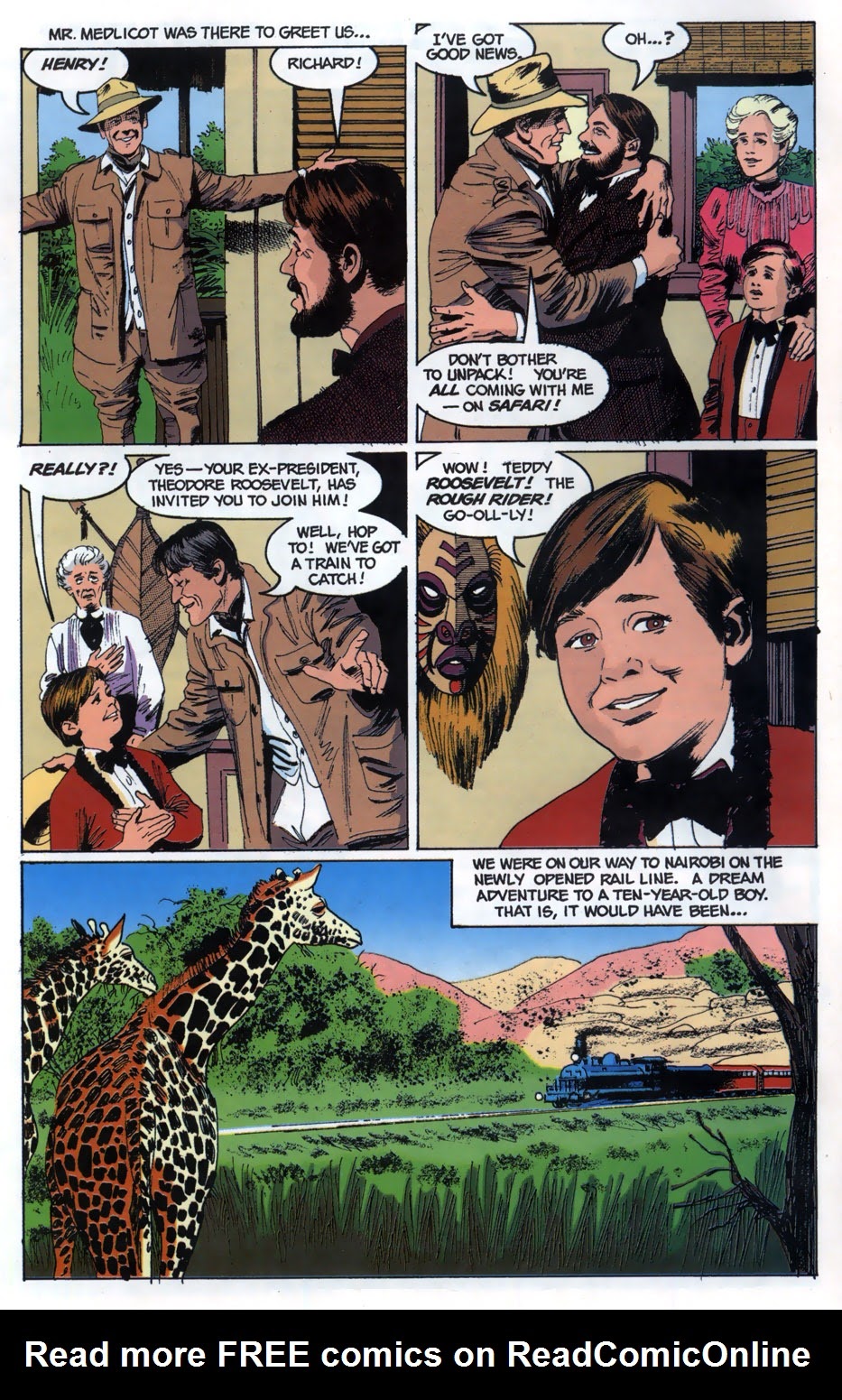 Read online Young Indiana Jones Chronicles comic -  Issue #3 - 6