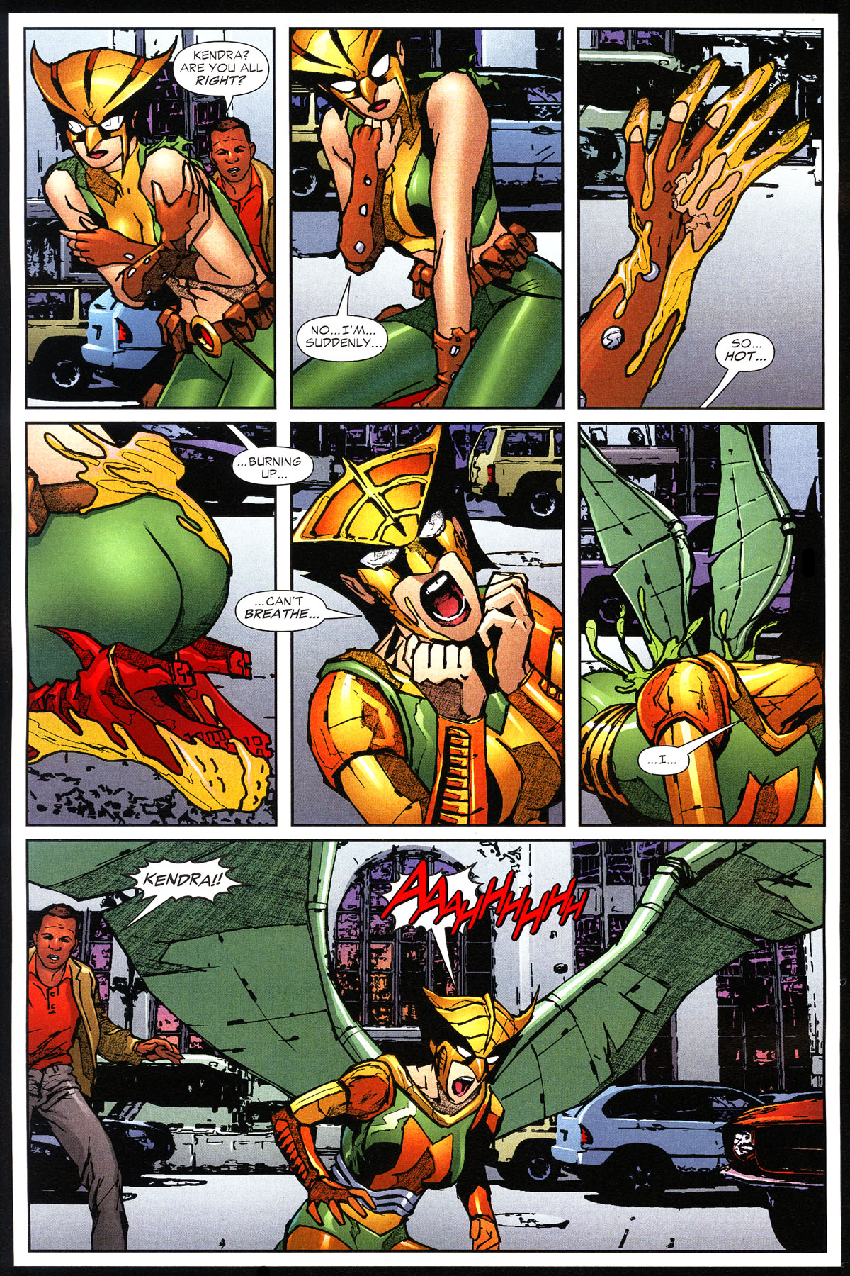 Fridge DC Comics Hawkgirl #62 Comic Book Locker Magnet 
