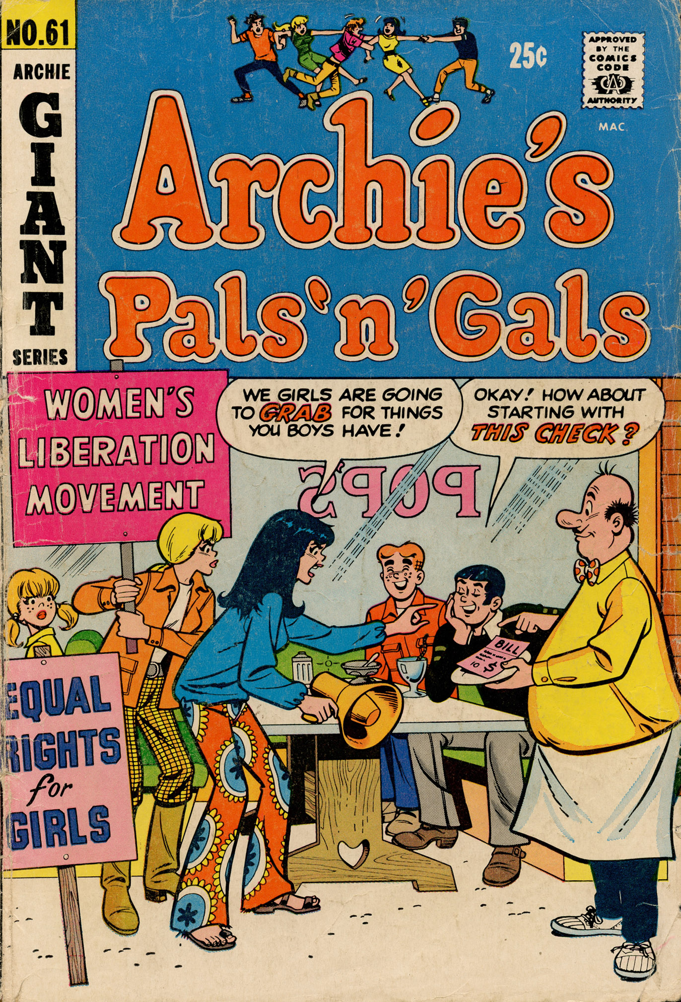 Read online Archie's Pals 'N' Gals (1952) comic -  Issue #61 - 1