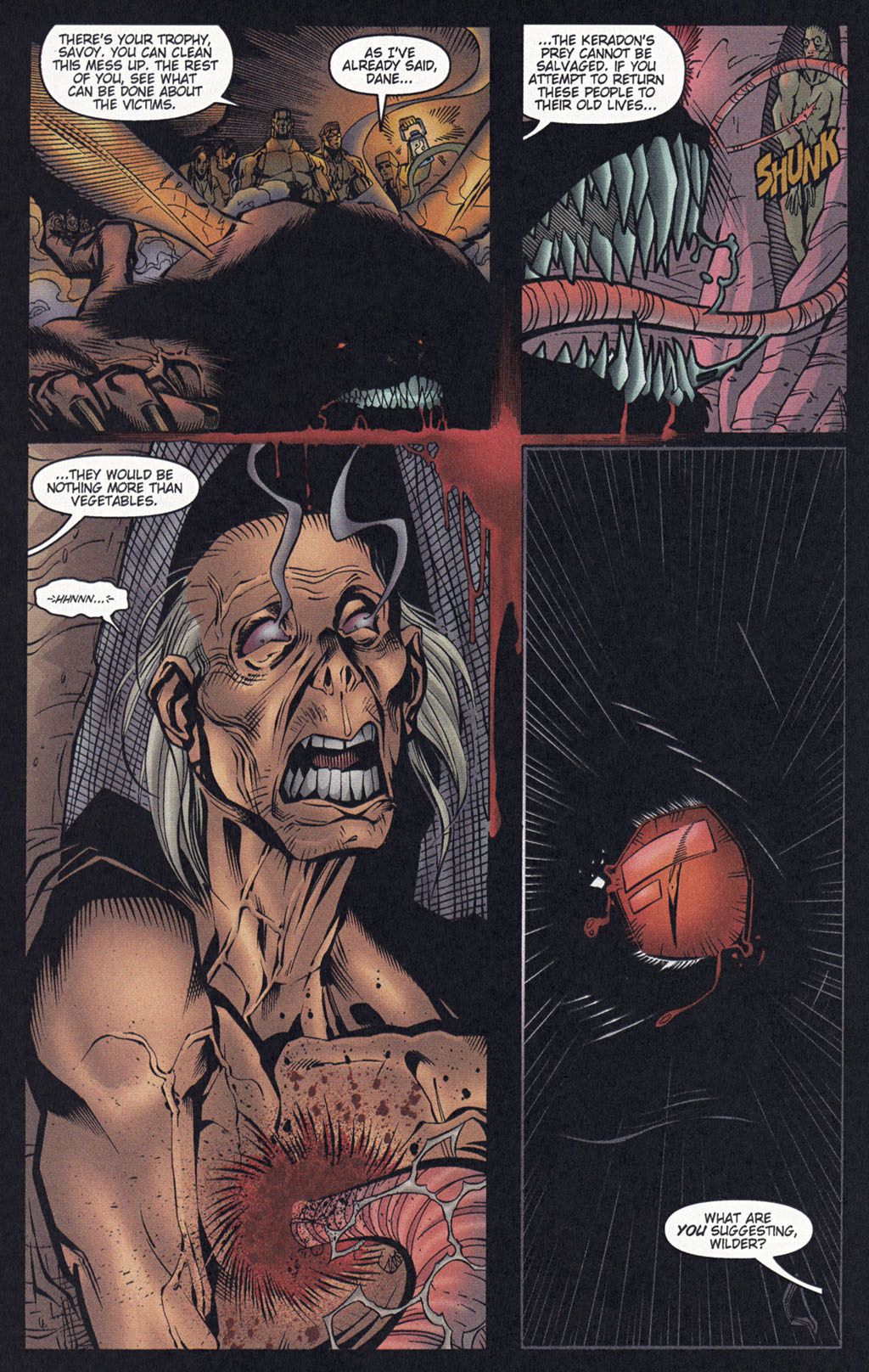 Read online Wetworks comic -  Issue #28 - 17