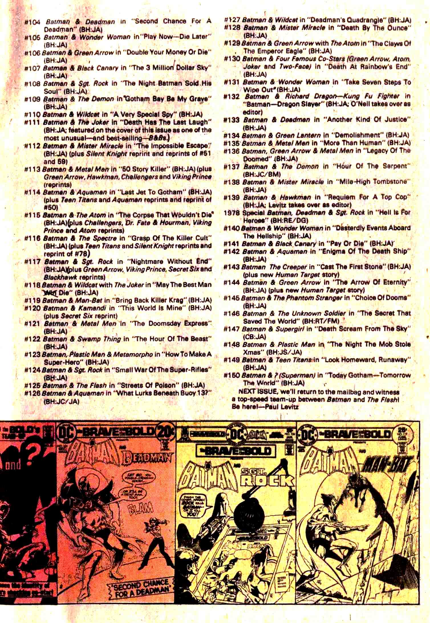Read online The Brave and the Bold (1955) comic -  Issue #150 - 33