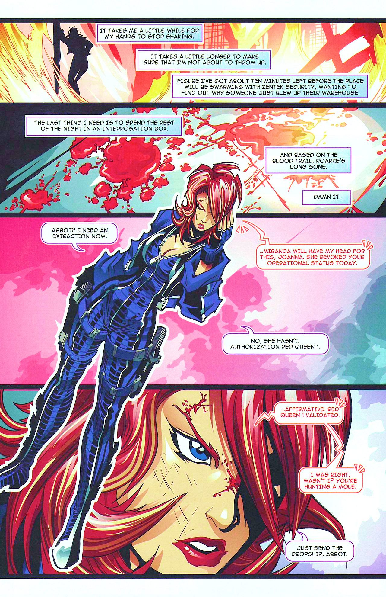 Read online Perfect Dark: Janus Tears comic -  Issue #5 - 16