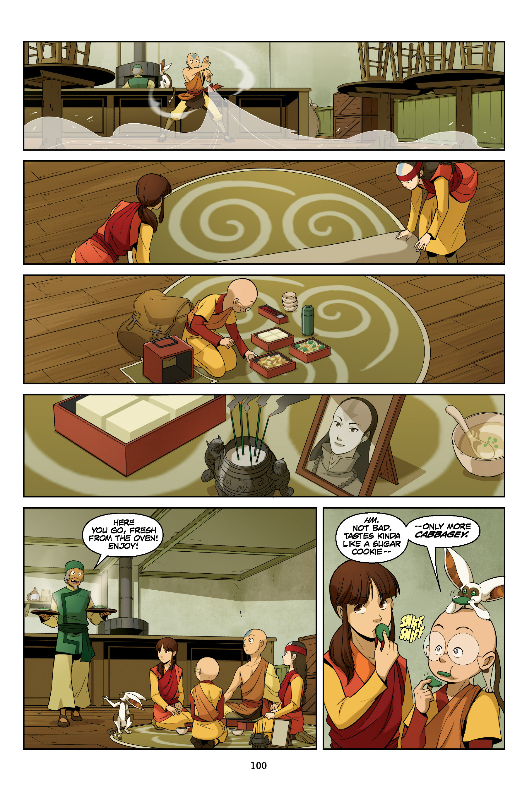 Read online Nickelodeon Avatar: The Last Airbender - The Rift comic -  Issue # _Omnibus (Part 1) - 100