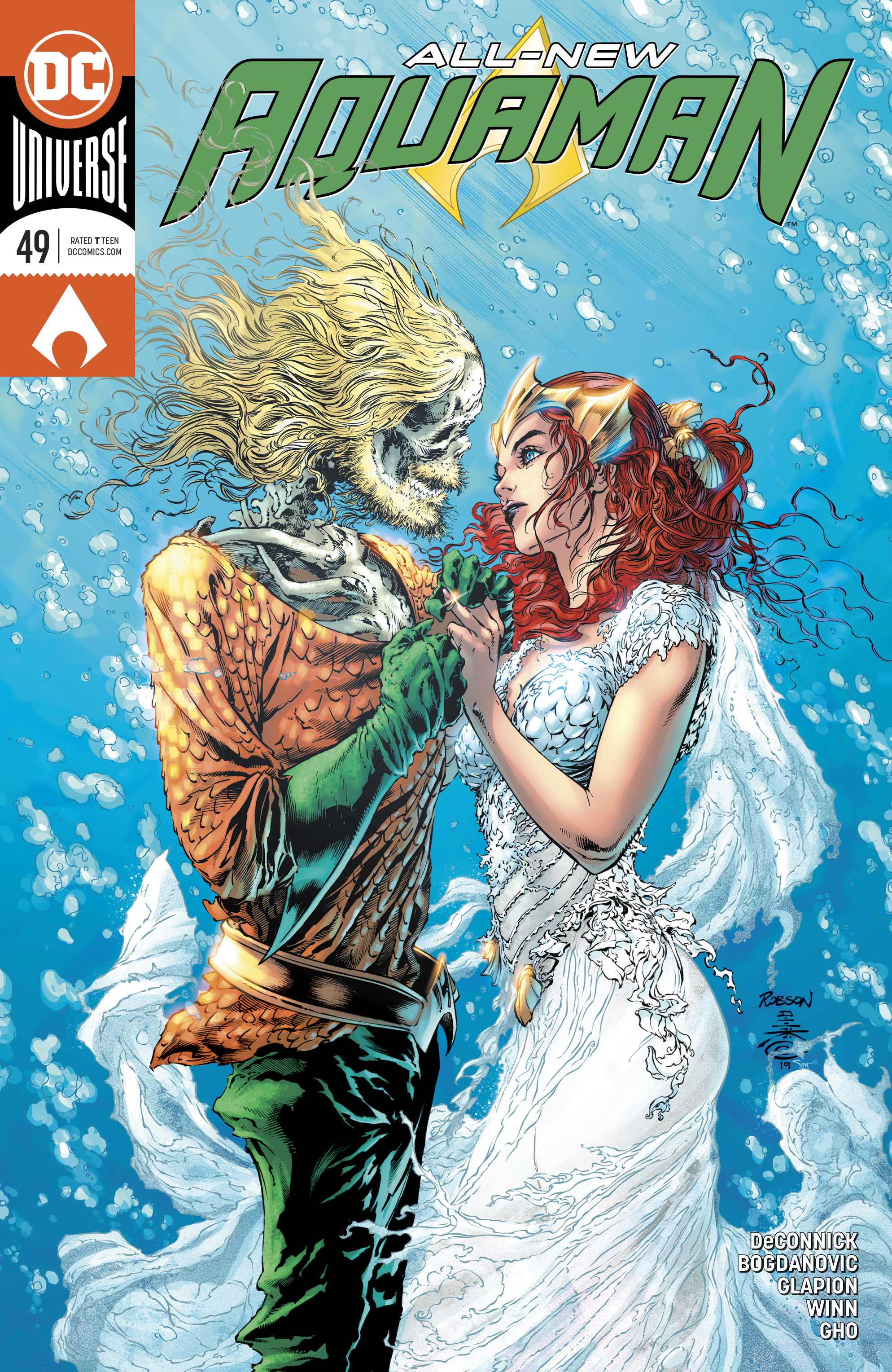 Read online Aquaman (2016) comic -  Issue #49 - 1