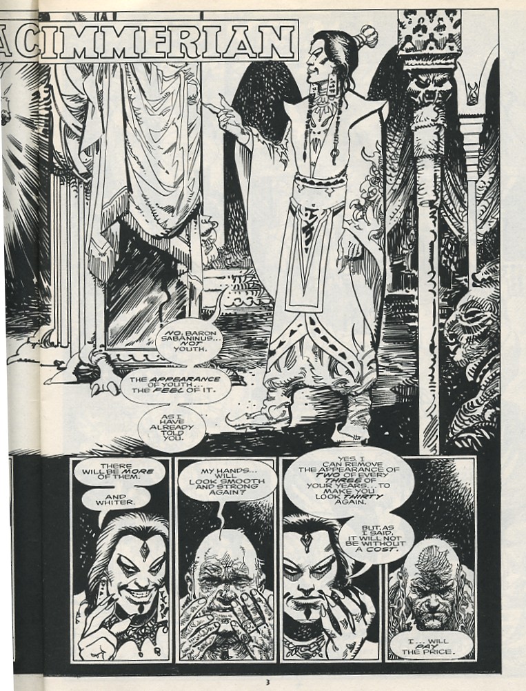 The Savage Sword Of Conan issue 217 - Page 5
