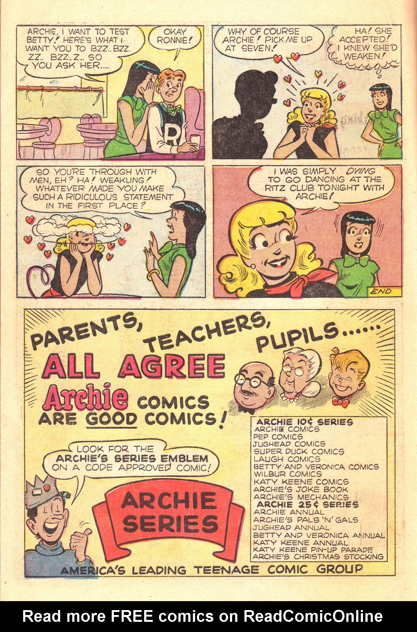 Read online Archie's Pals 'N' Gals (1952) comic -  Issue #4 - 62