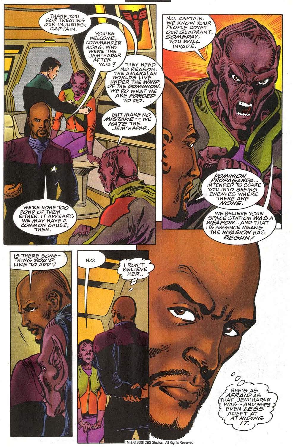 Read online Star Trek: Deep Space Nine (1996) comic -  Issue #1 - 23