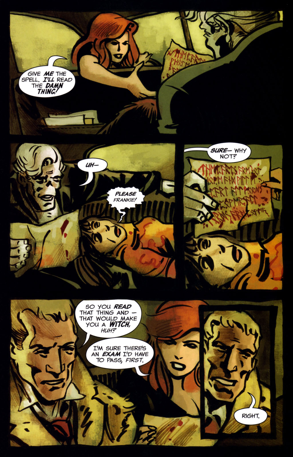 Read online Frankenstein Mobster comic -  Issue #7 - 8
