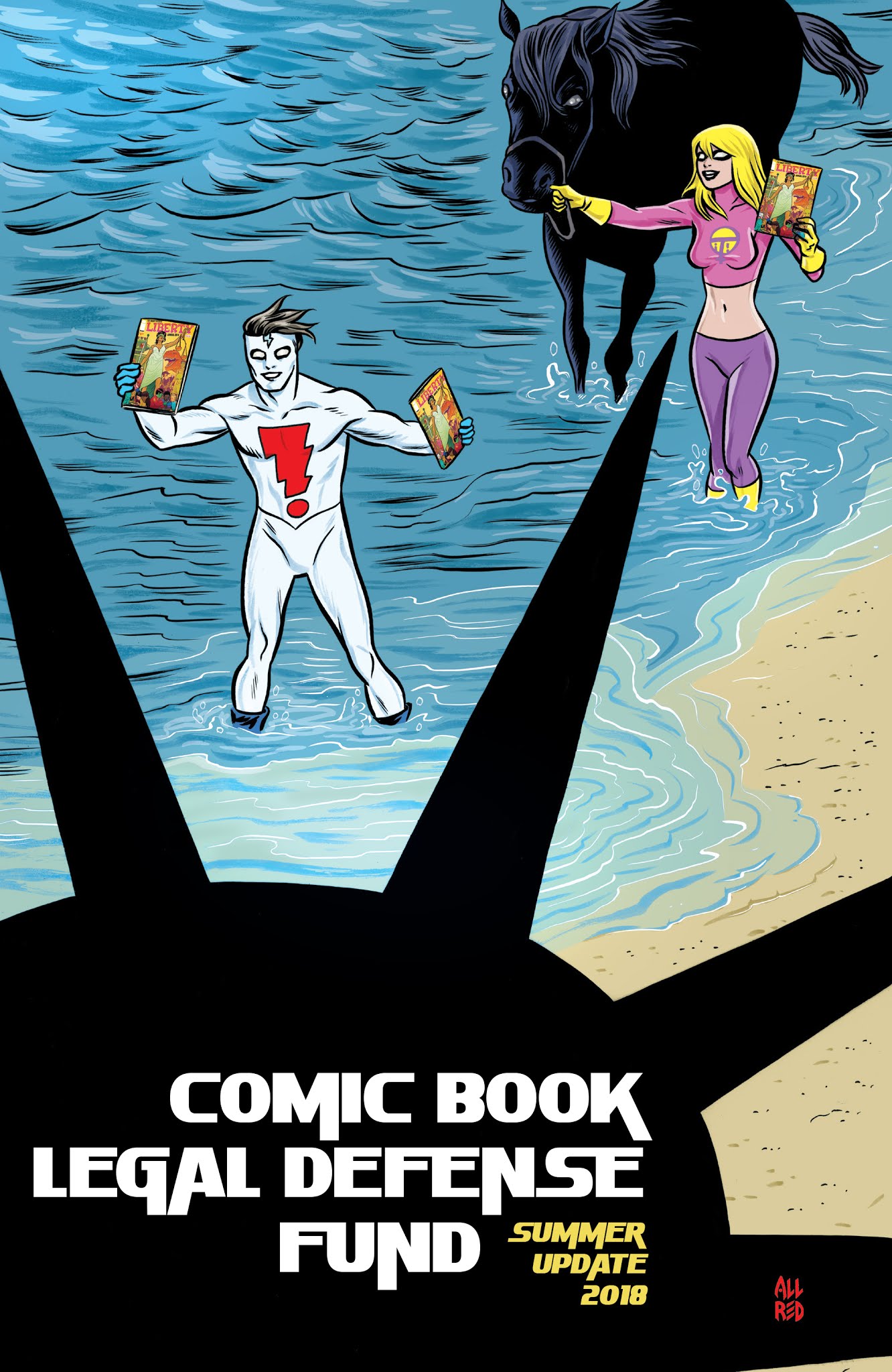 Read online Comic Book Legal Defense Fund Summer Update 2018 comic -  Issue # Full - 1