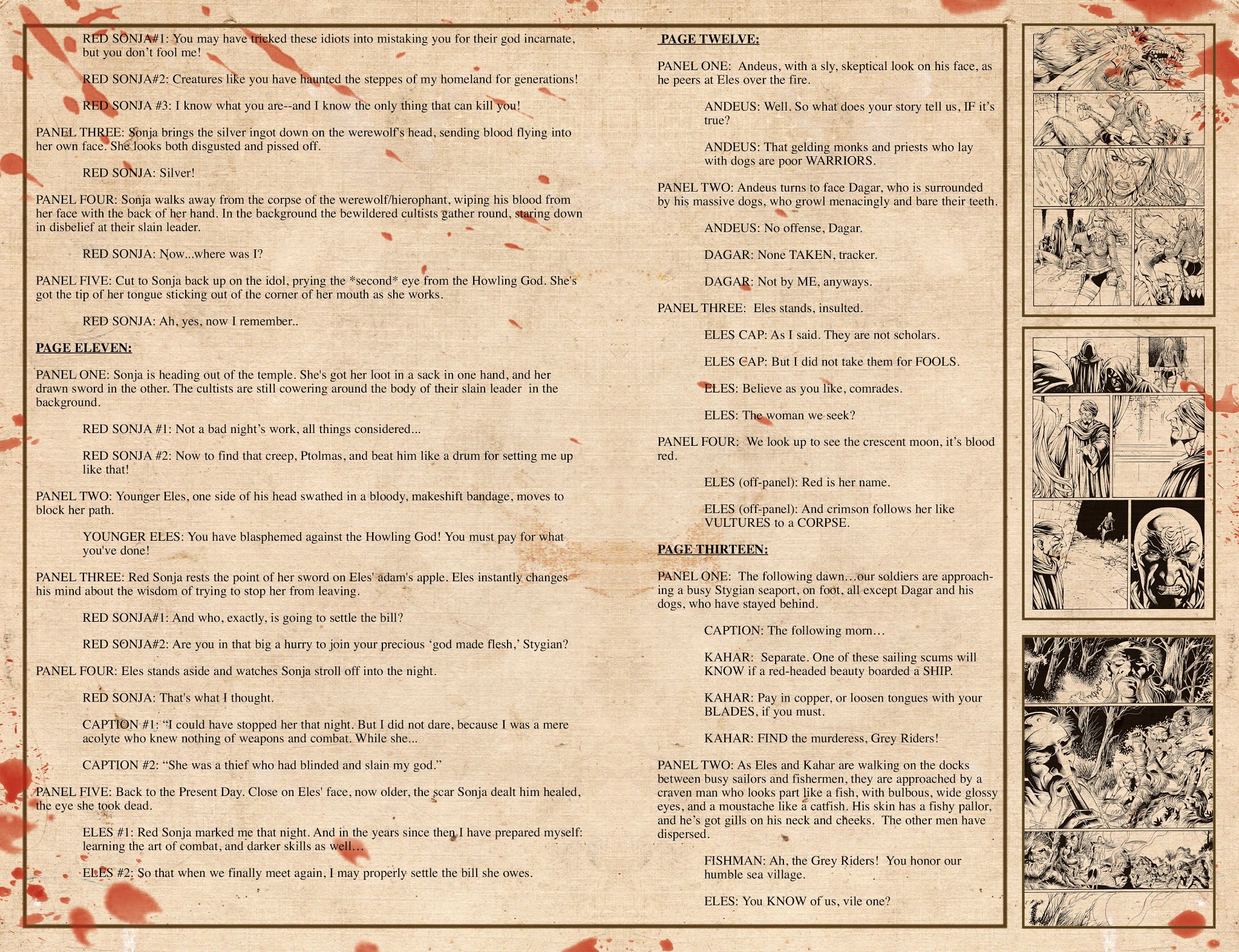 Read online Legends of Red Sonja comic -  Issue # TPB - 124