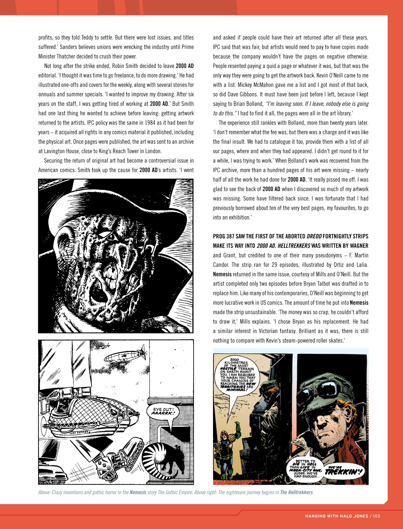 Read online Thrill-Power Overload: Forty Years of 2000 AD: Revised, Updated and Expanded! comic -  Issue # TPB (Part 2) - 5